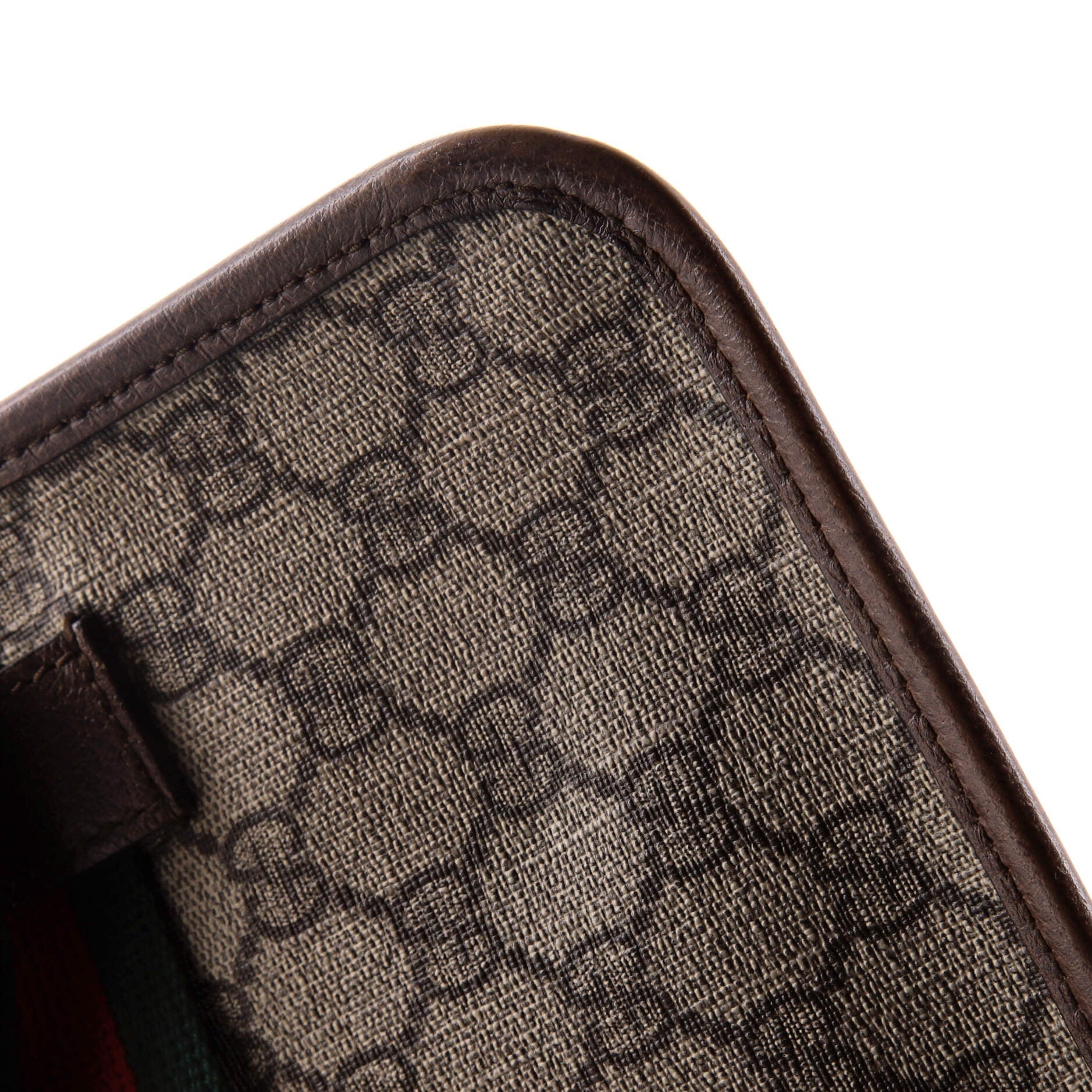Neo Vintage Flap Belt Bag GG Coated Canvas