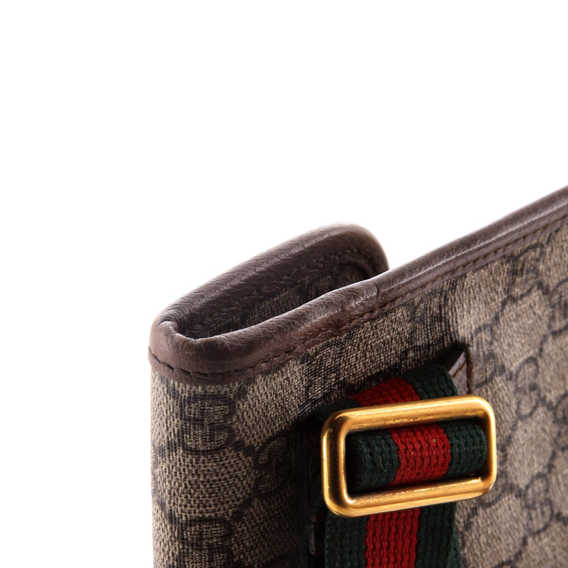 Neo Vintage Flap Belt Bag GG Coated Canvas
