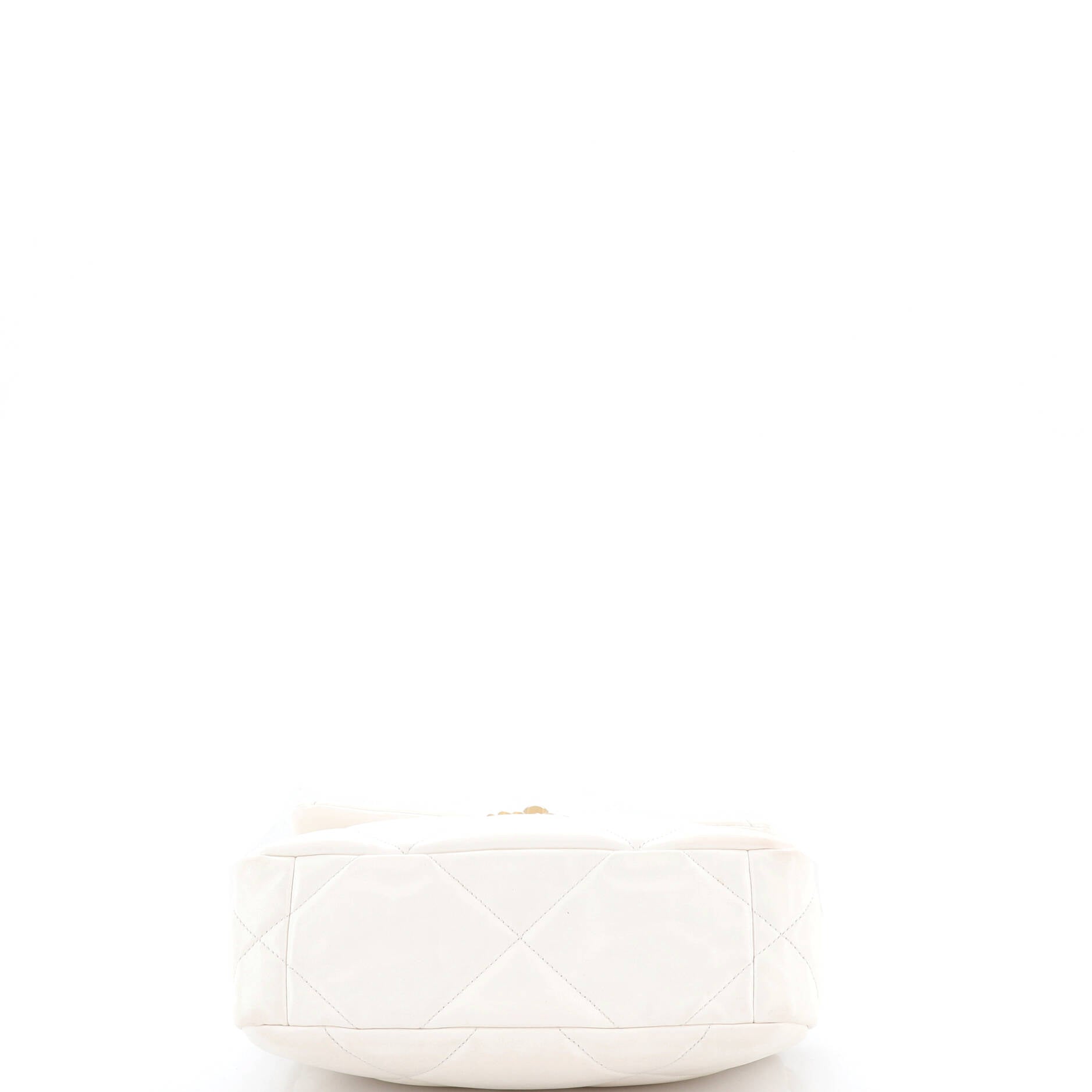 19 Flap Bag Quilted Leather Medium