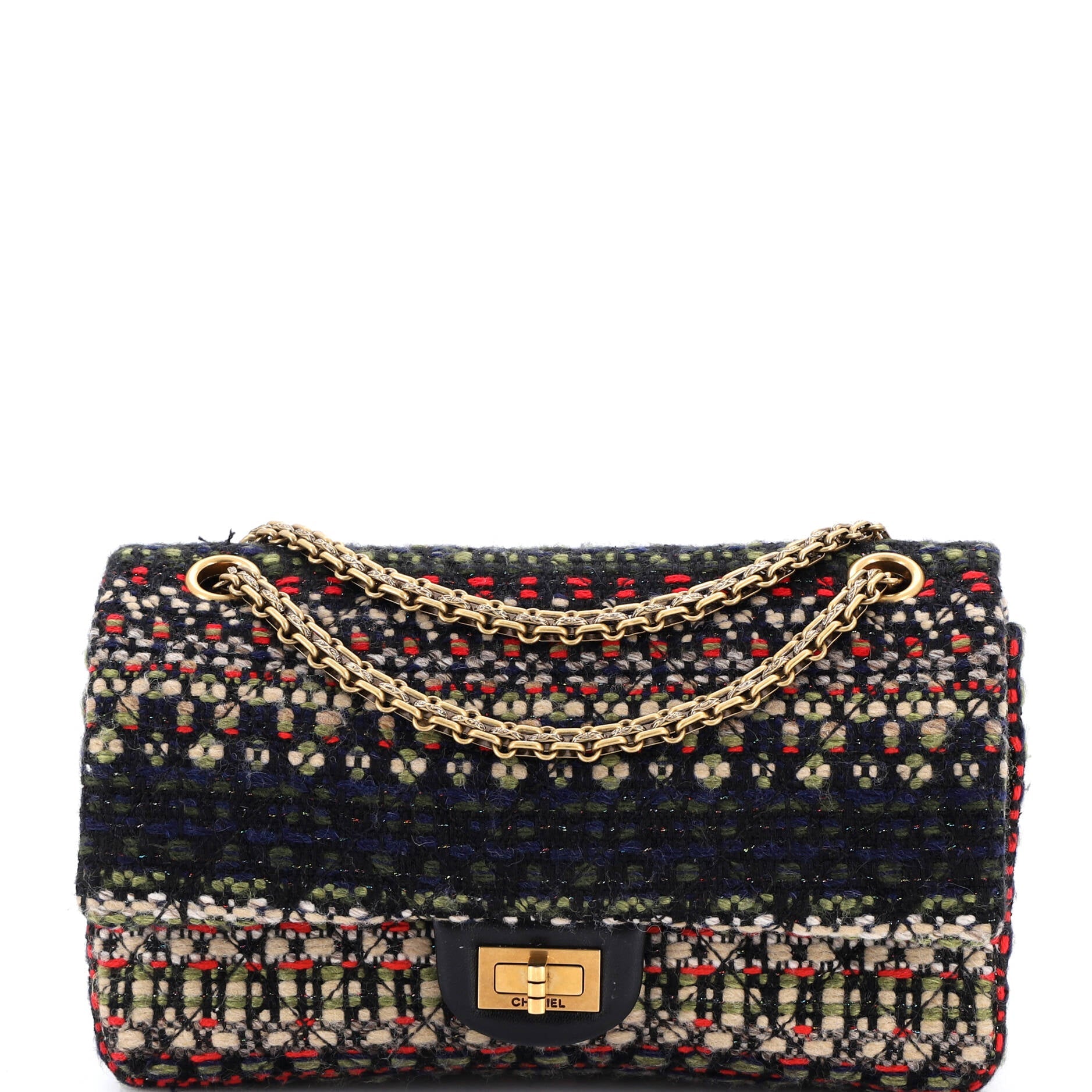 Paris-Salzburg Reissue 2.55 Flap Bag Quilted Tweed 225