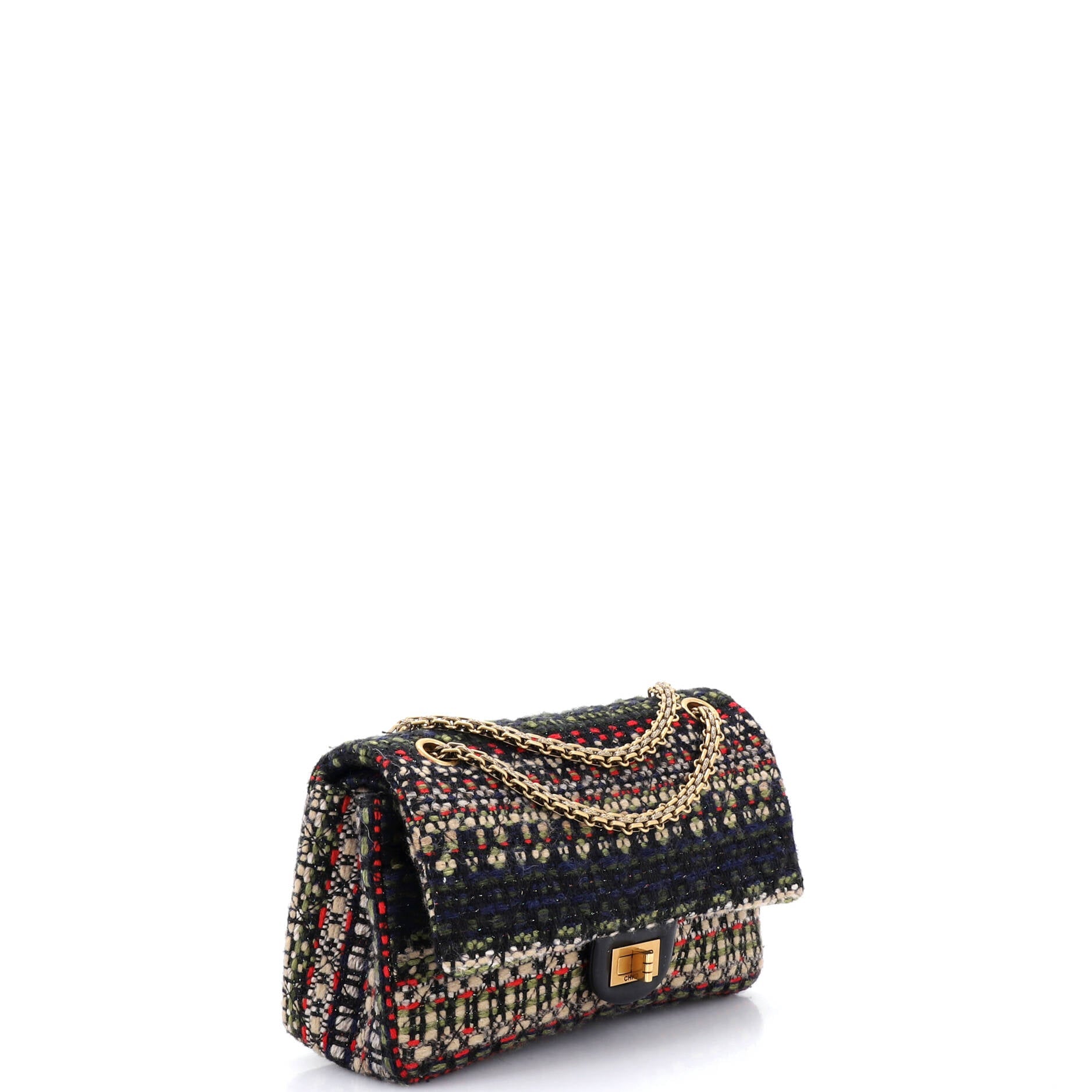 Paris-Salzburg Reissue 2.55 Flap Bag Quilted Tweed 225