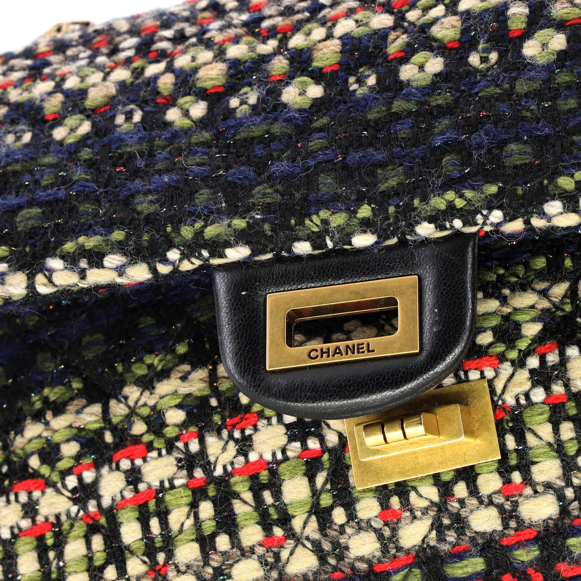Paris-Salzburg Reissue 2.55 Flap Bag Quilted Tweed 225