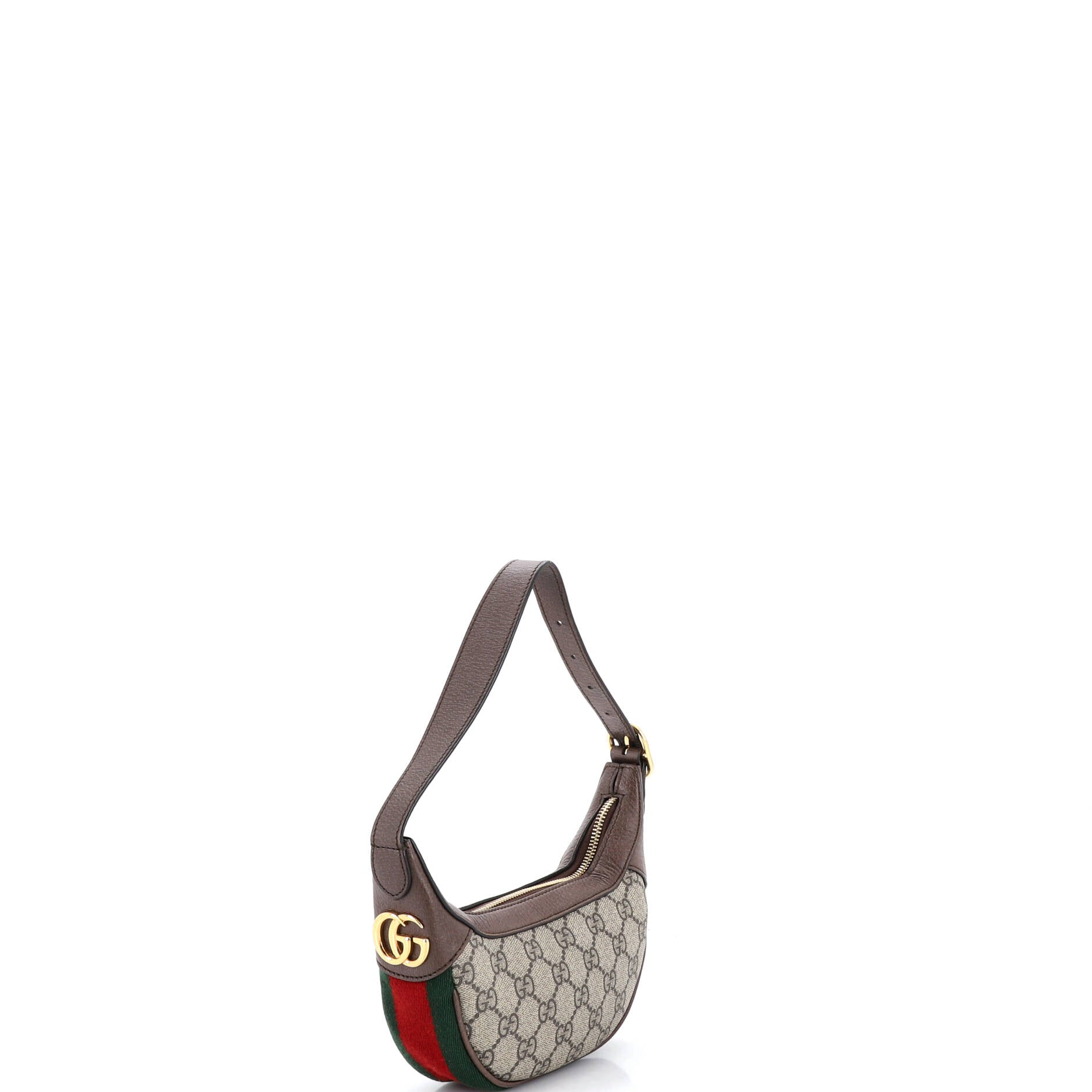 Ophidia Half Moon Bag GG Coated Canvas Mini