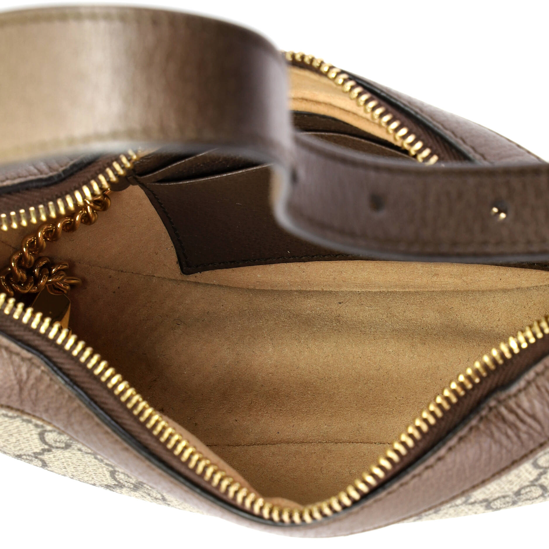 Ophidia Half Moon Bag GG Coated Canvas Mini