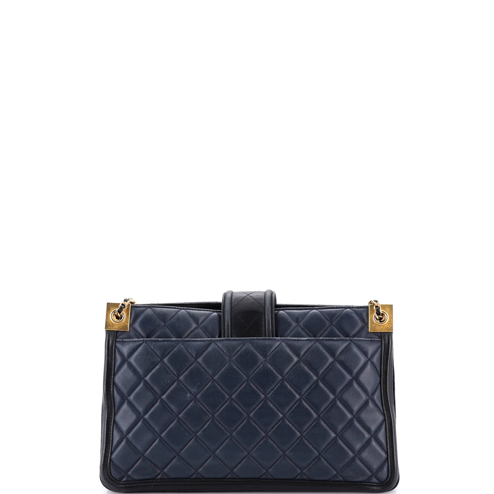 Elegant CC Tote Quilted Lambskin Large