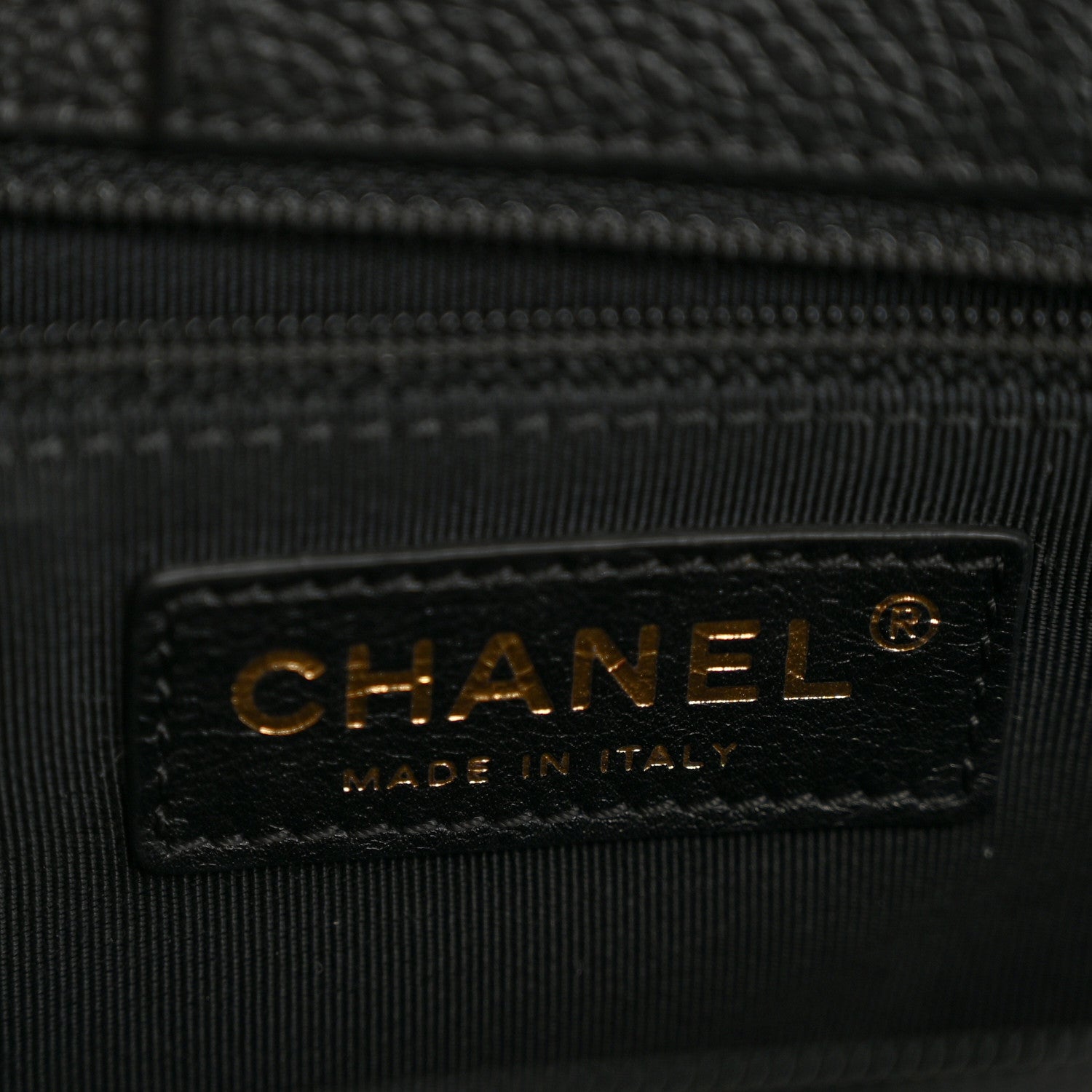 Calfskin Cerf Executive Shopper Tote Black