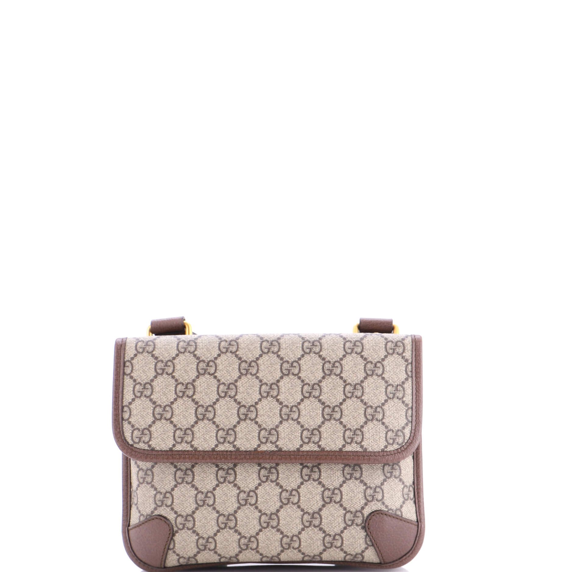 Neo Vintage Flap Messenger GG Coated Canvas Small