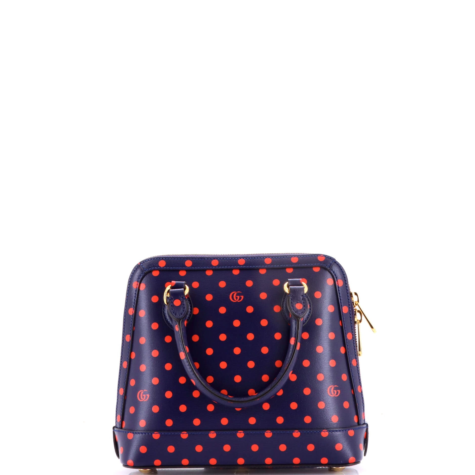 Horsebit 1955 Top Handle Bag Printed Leather Small