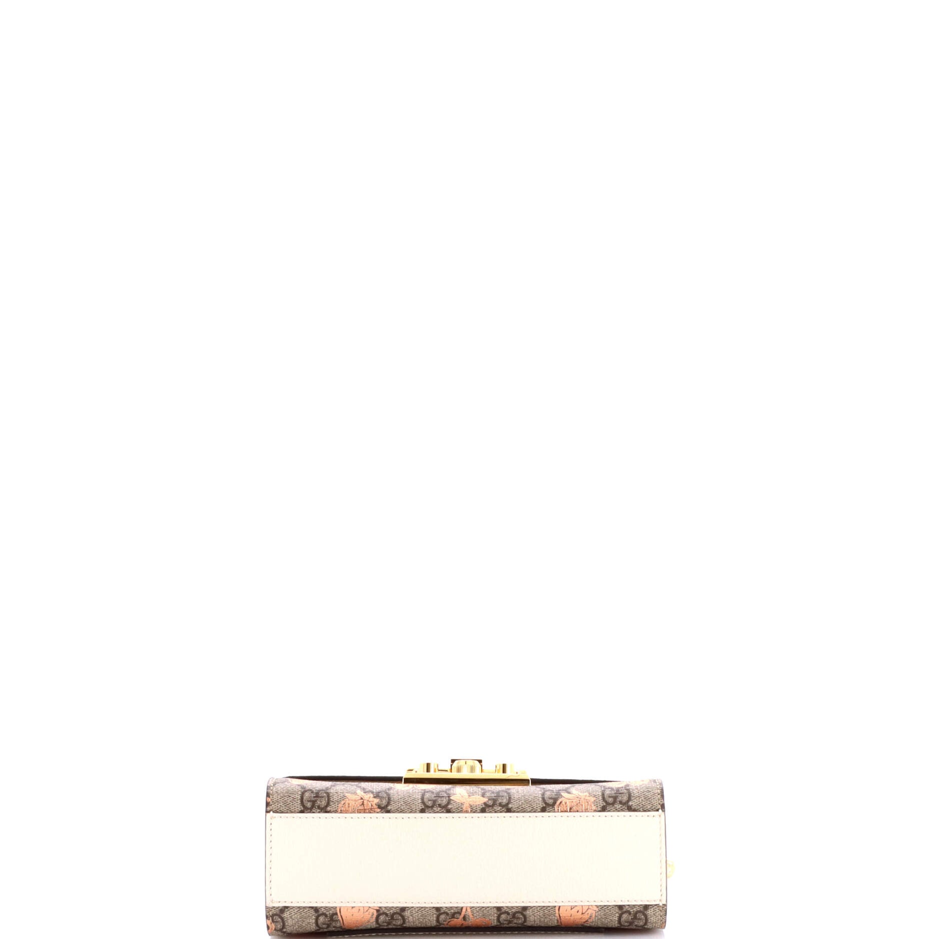 Padlock Shoulder Bag Printed GG Coated Canvas Small