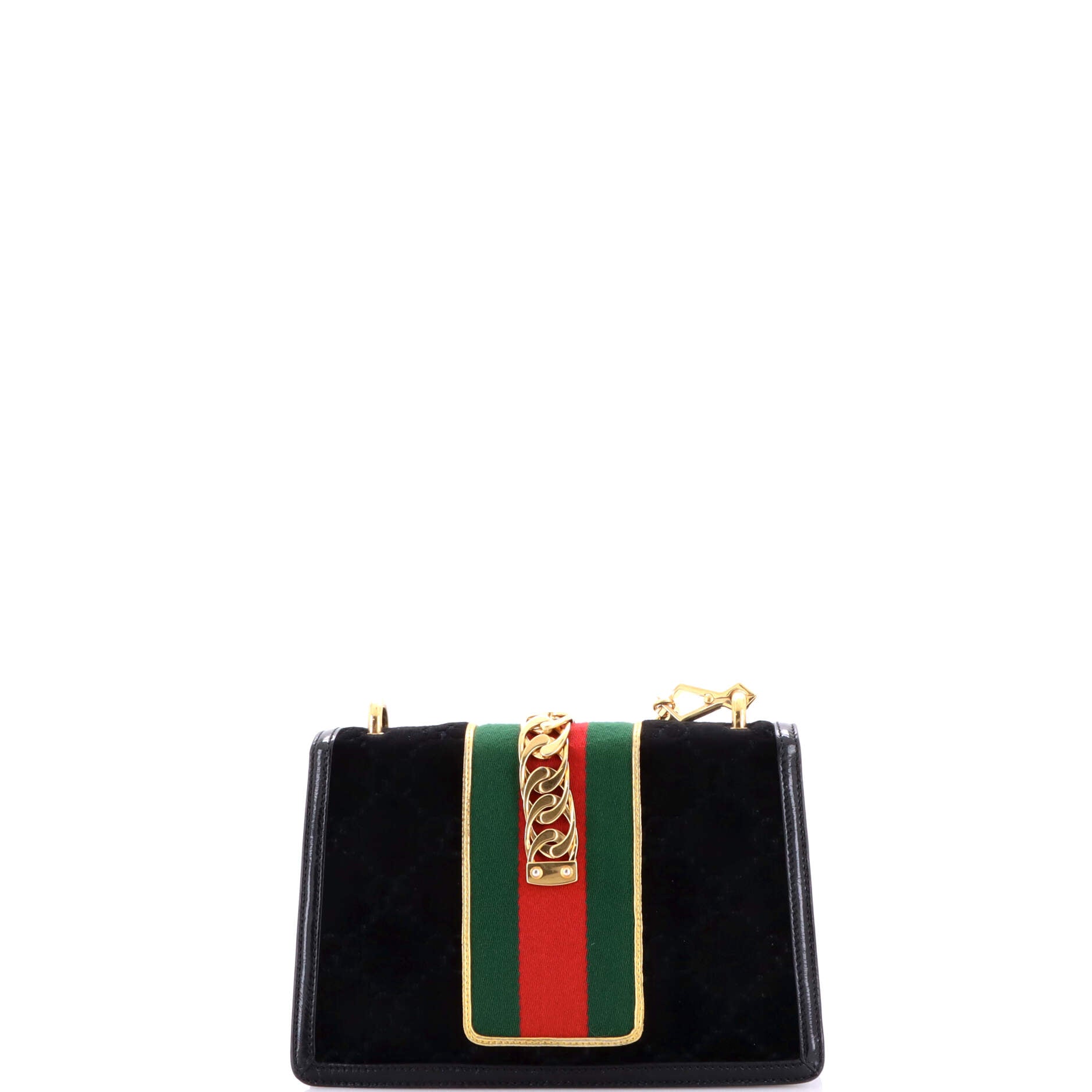 Sylvie Shoulder Bag GG Velvet Small