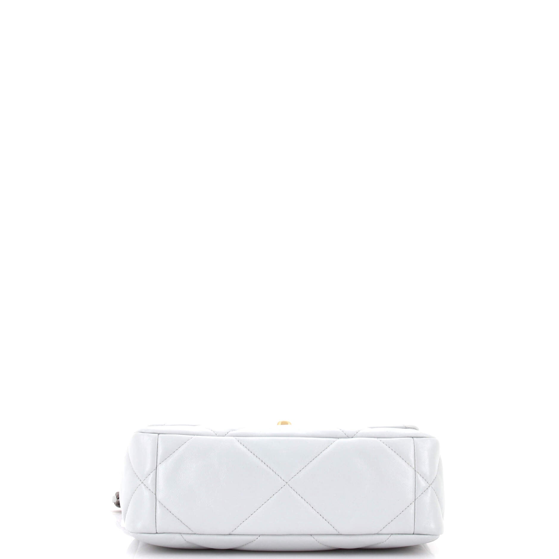 19 Flap Bag Quilted Leather Medium