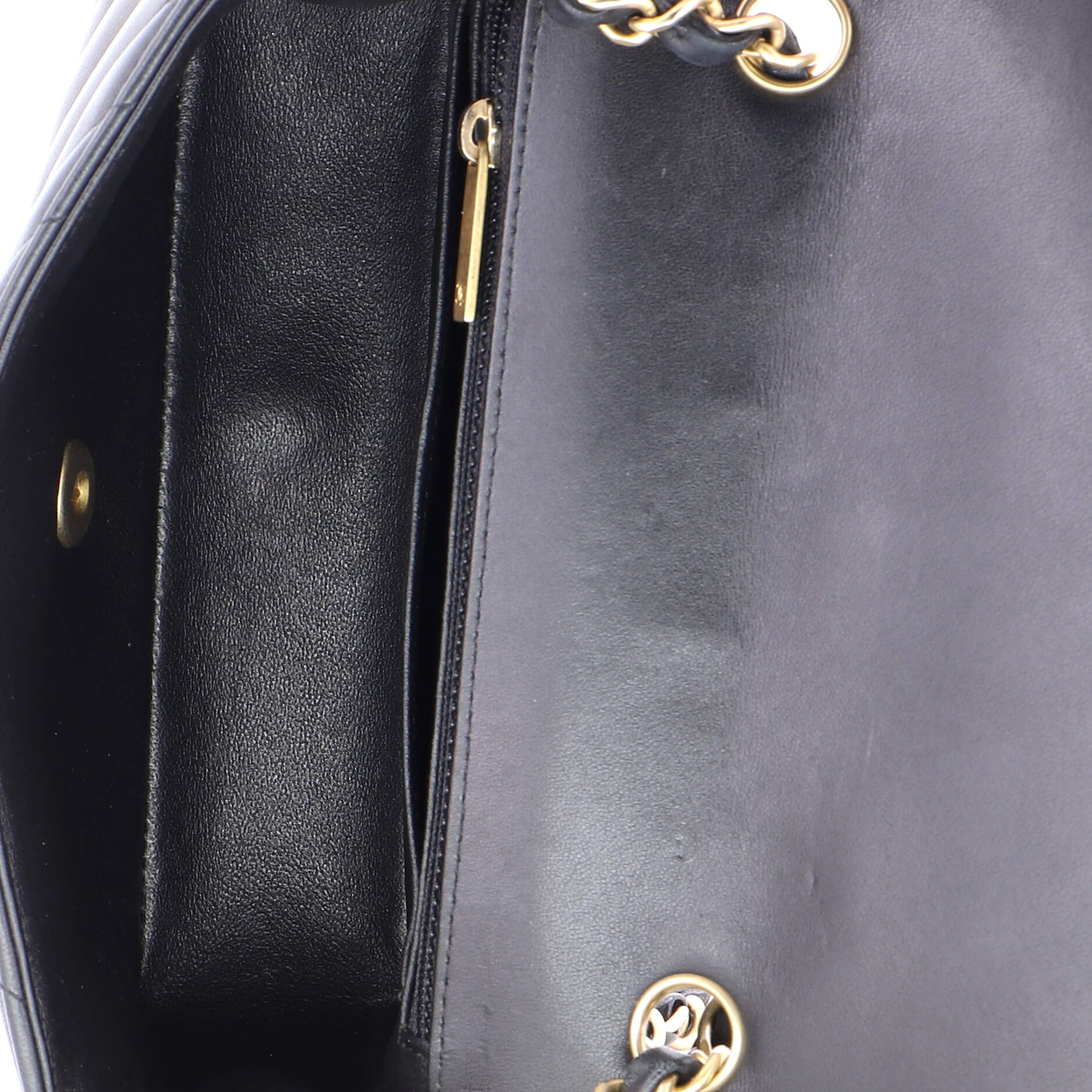 Classic Single Flap Bag Chevron Lambskin Mini