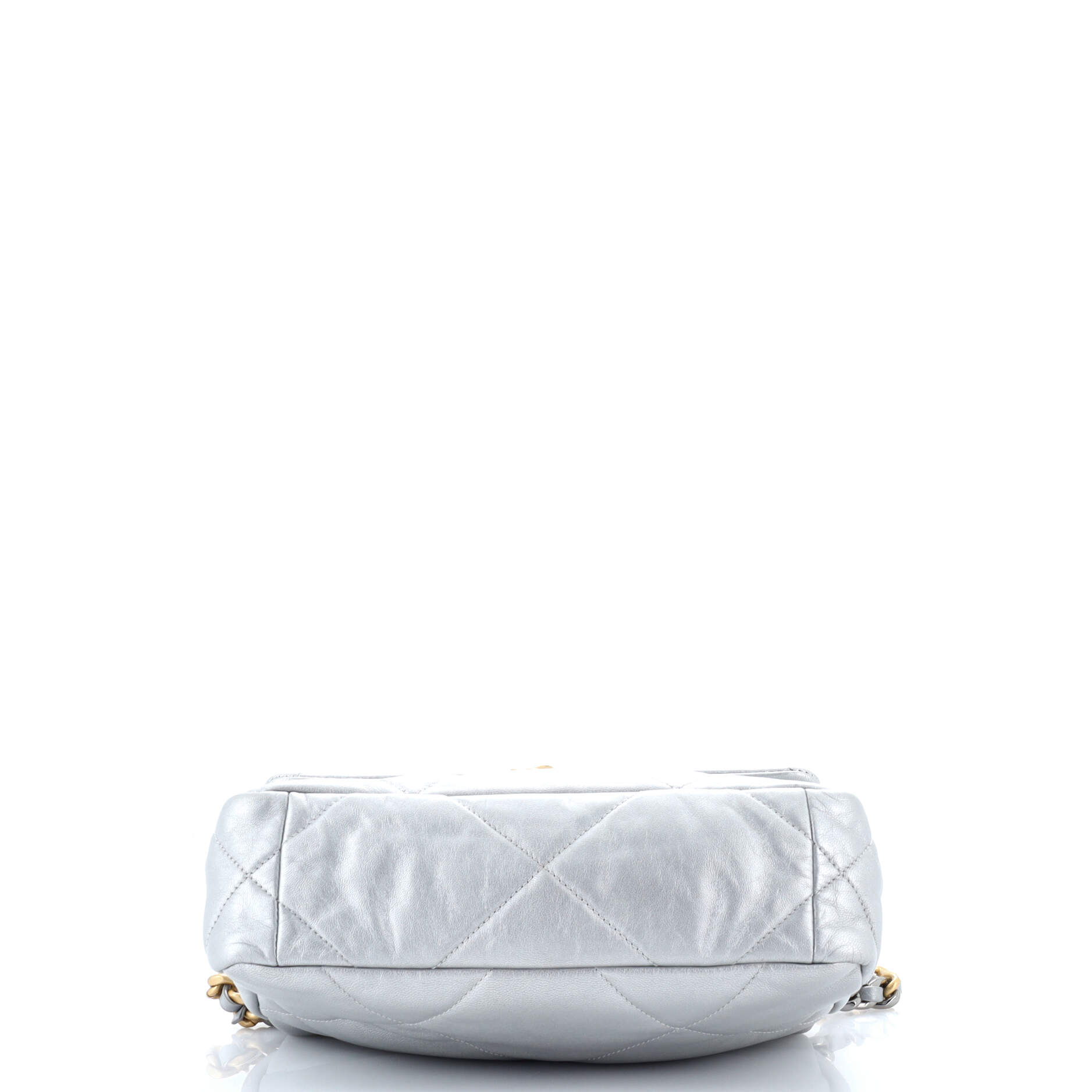 19 Flap Bag Quilted Leather Medium