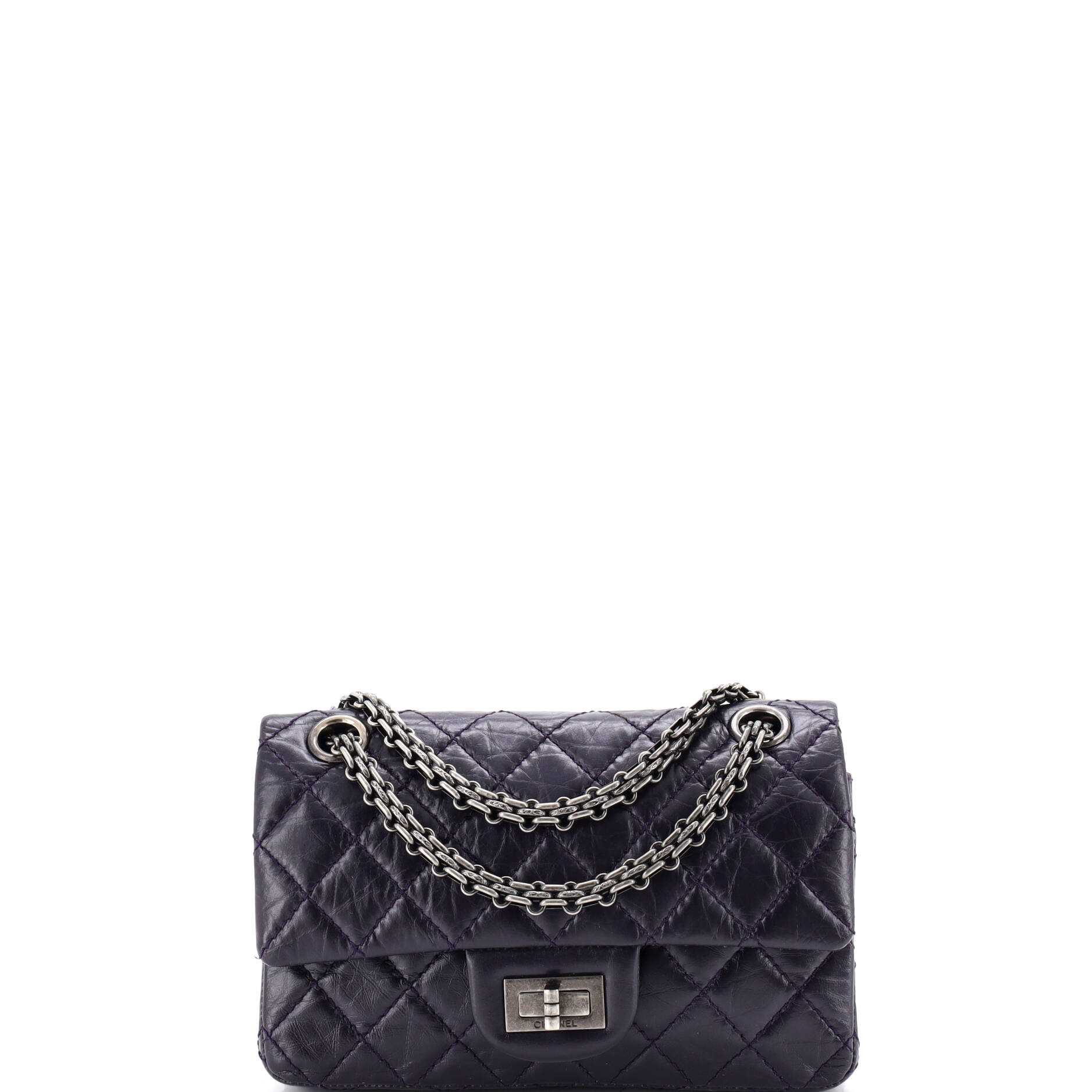 Reissue 2.55 Flap Bag Quilted Aged Calfskin 224