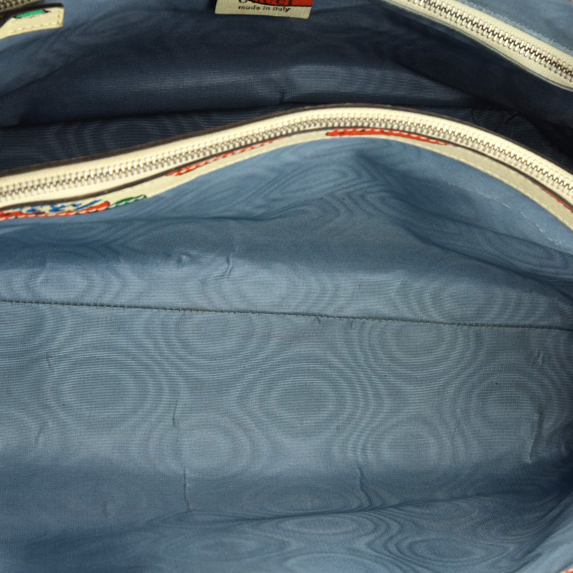 Zumi Top Handle Bag Printed Leather Medium