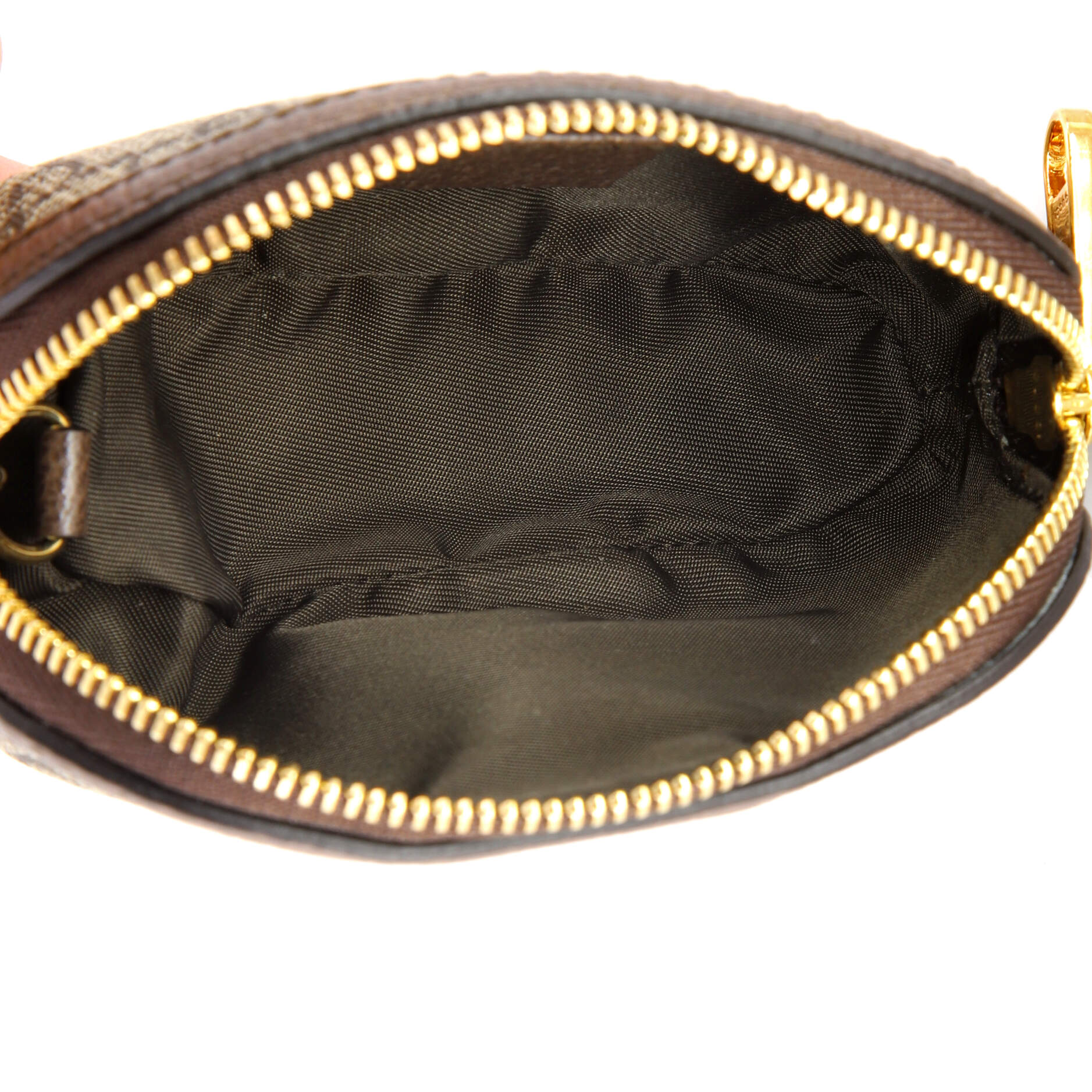 Ophidia Key Pouch GG Coated Canvas