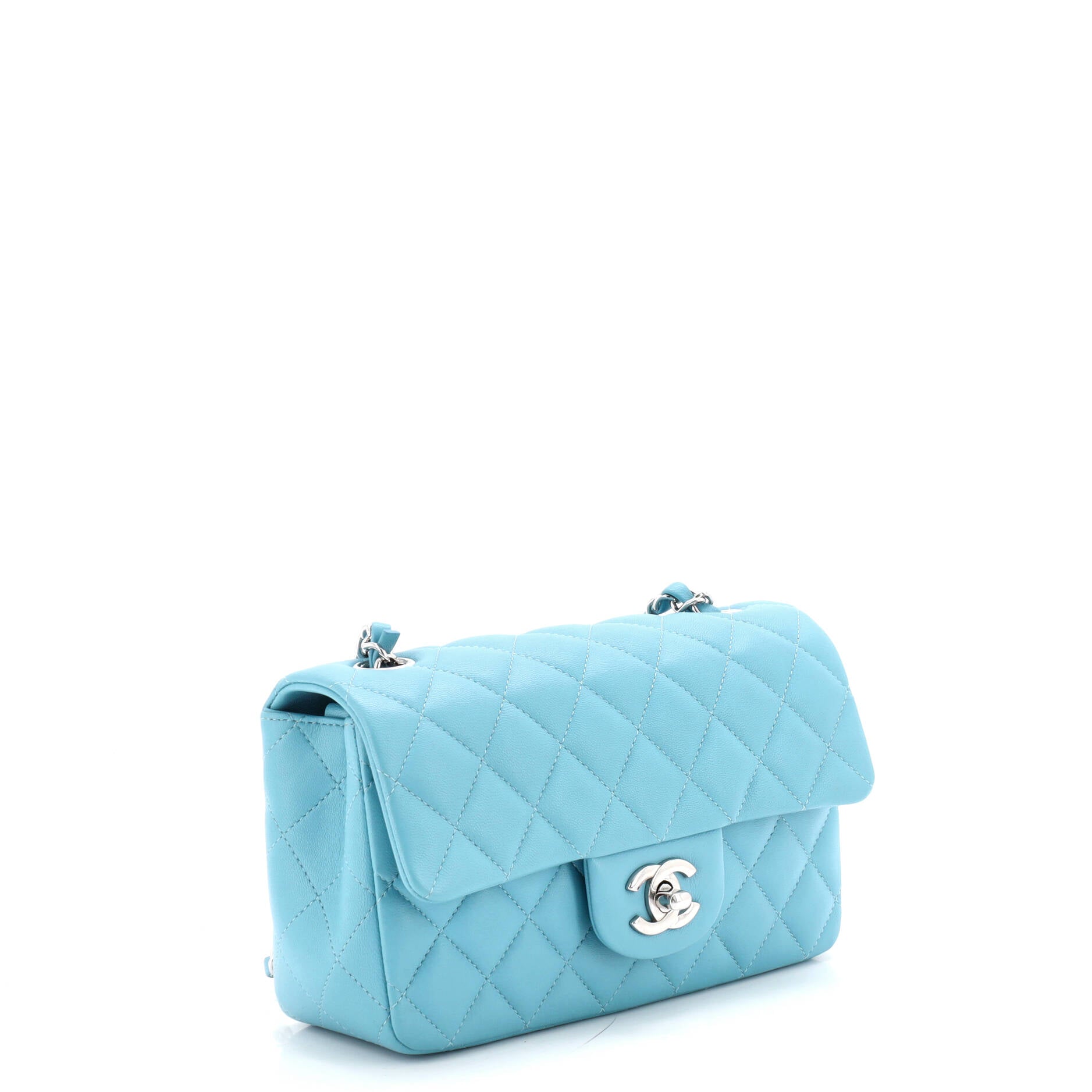 Classic Single Flap Bag Quilted Lambskin Mini