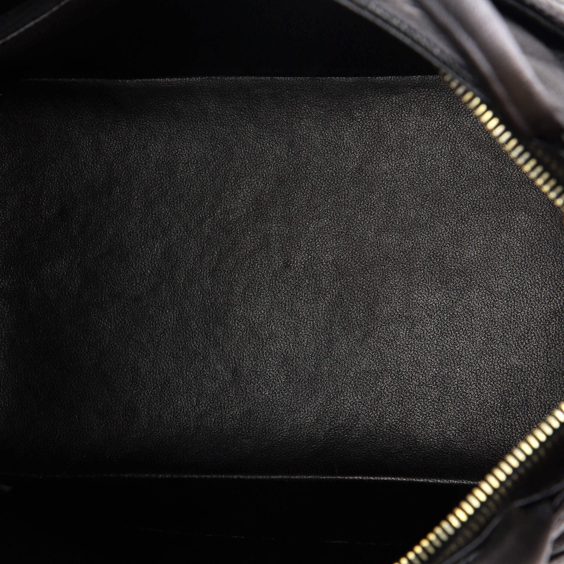 Medallion Tote Quilted Caviar