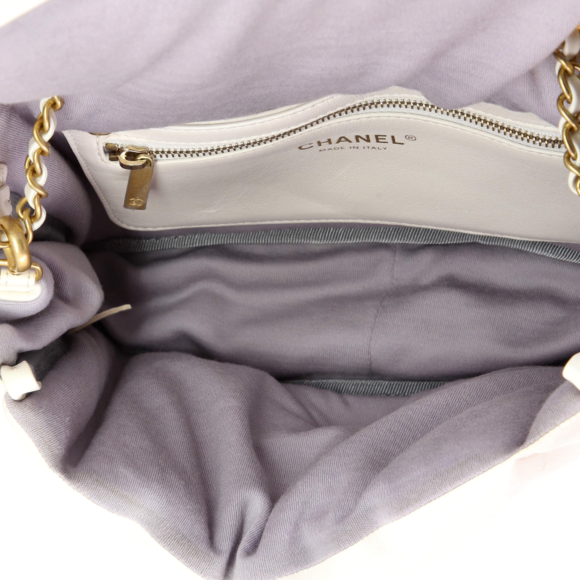 Vintage Puffy Flap Bag Lambskin Medium