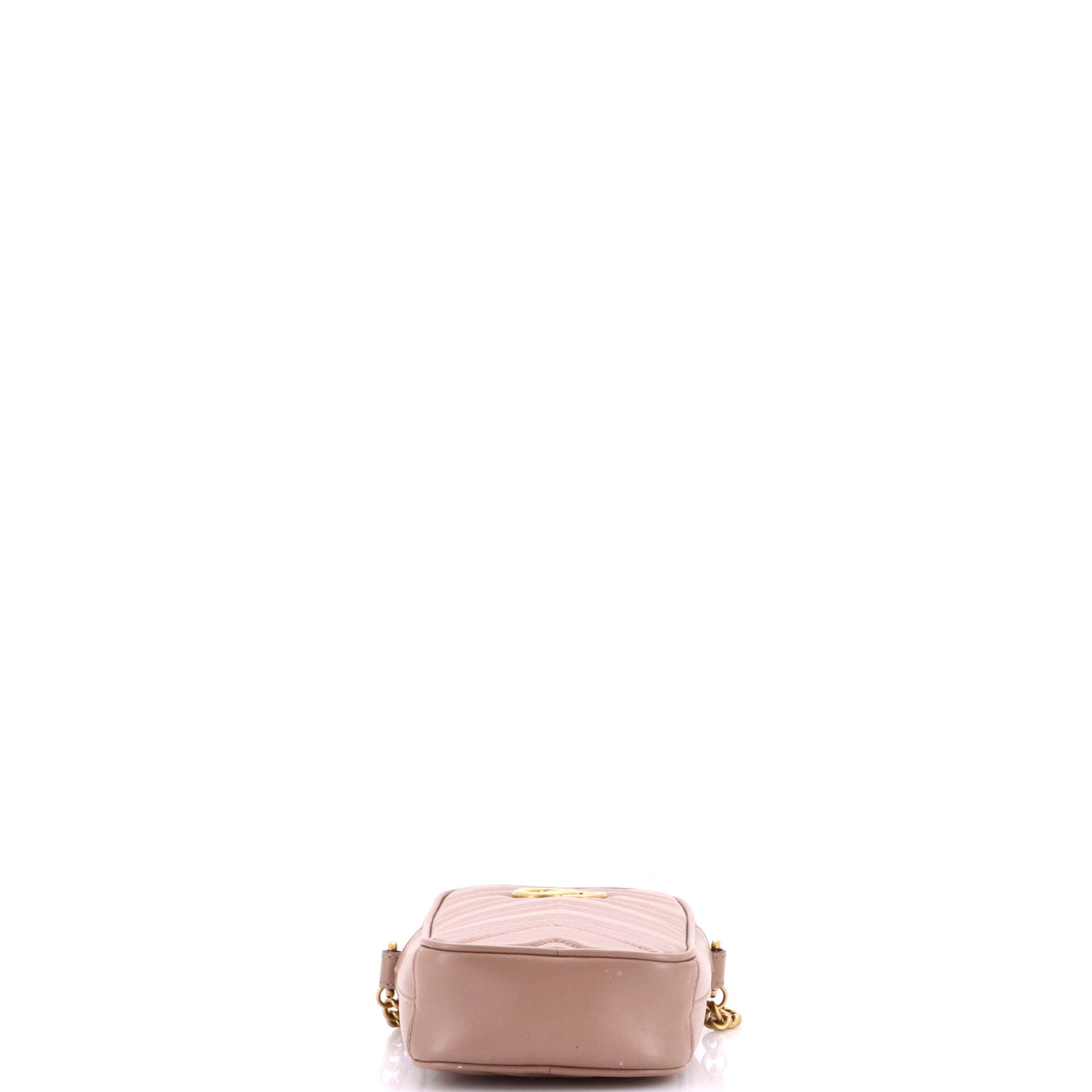 GG Marmont Vertical Phone Crossbody Bag Matelasse Leather Mini