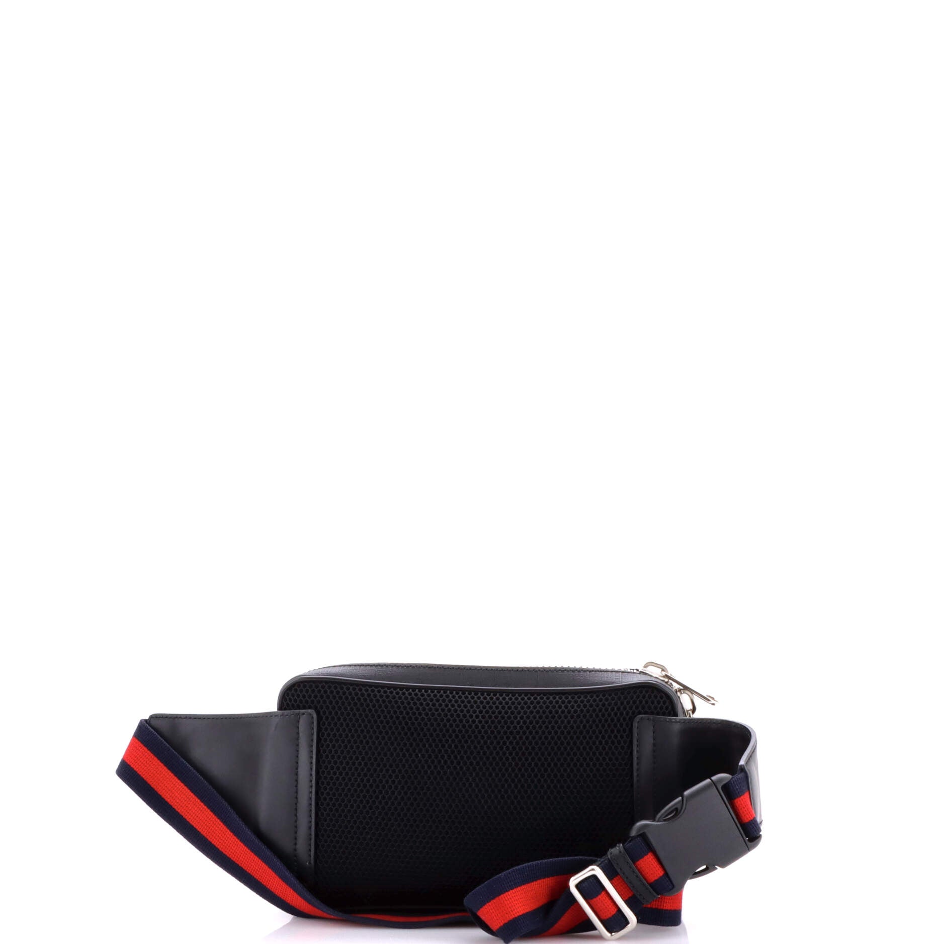Soft Zip Belt Bag GG Coated Canvas Small
