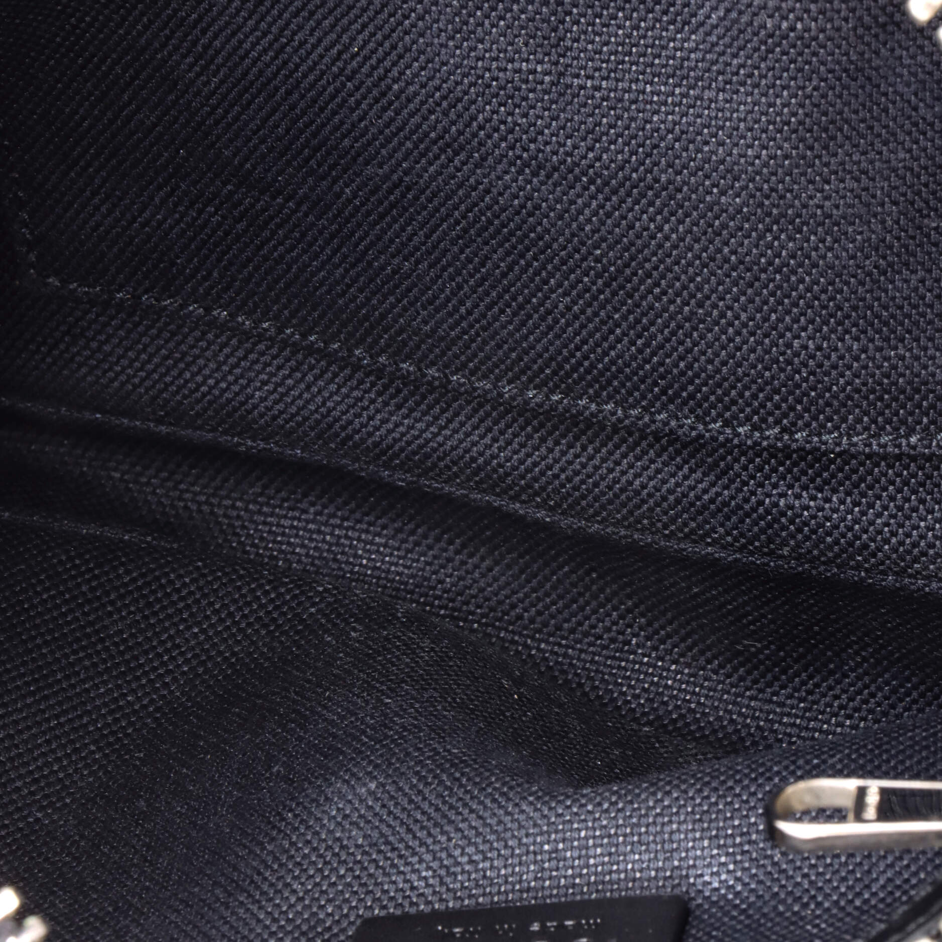 Soft Zip Belt Bag GG Coated Canvas Small