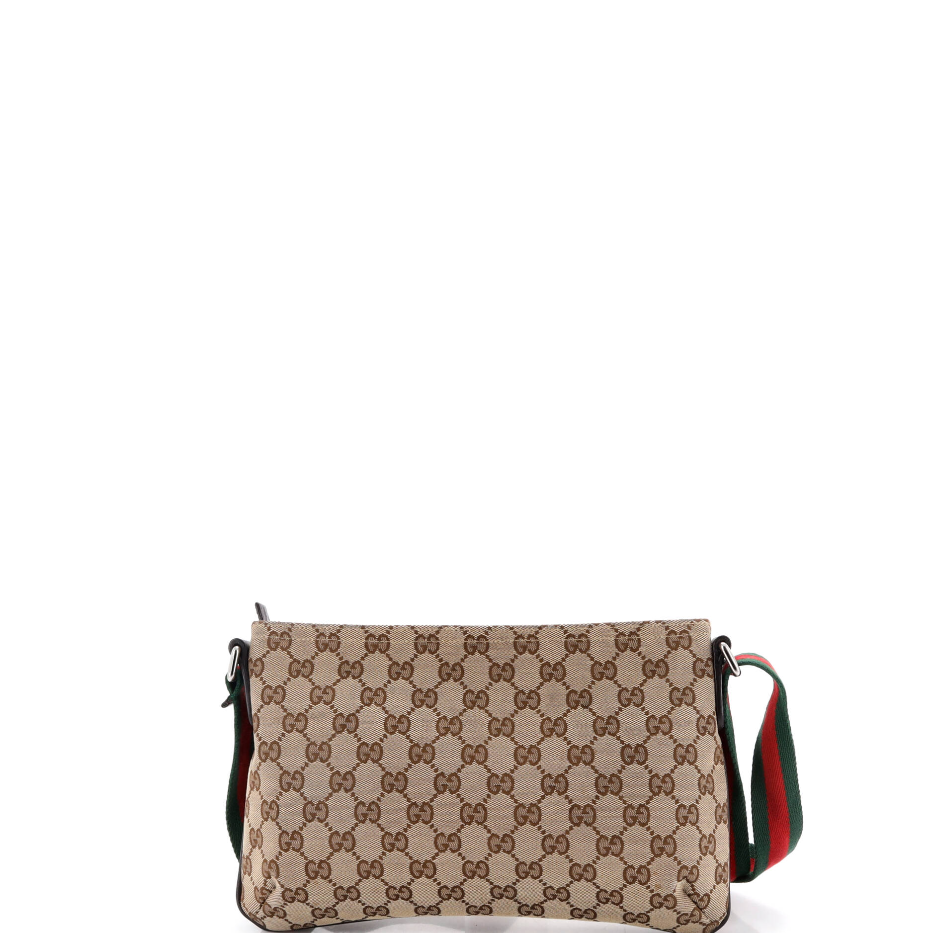 Web Strap Messenger Bag GG Canvas Small