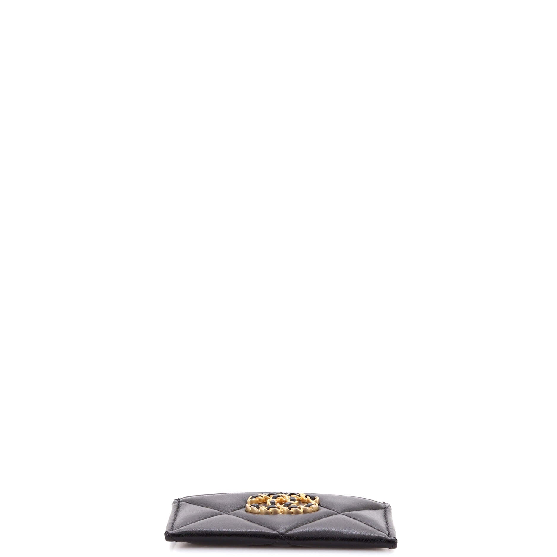19 Card Holder Quilted Leather