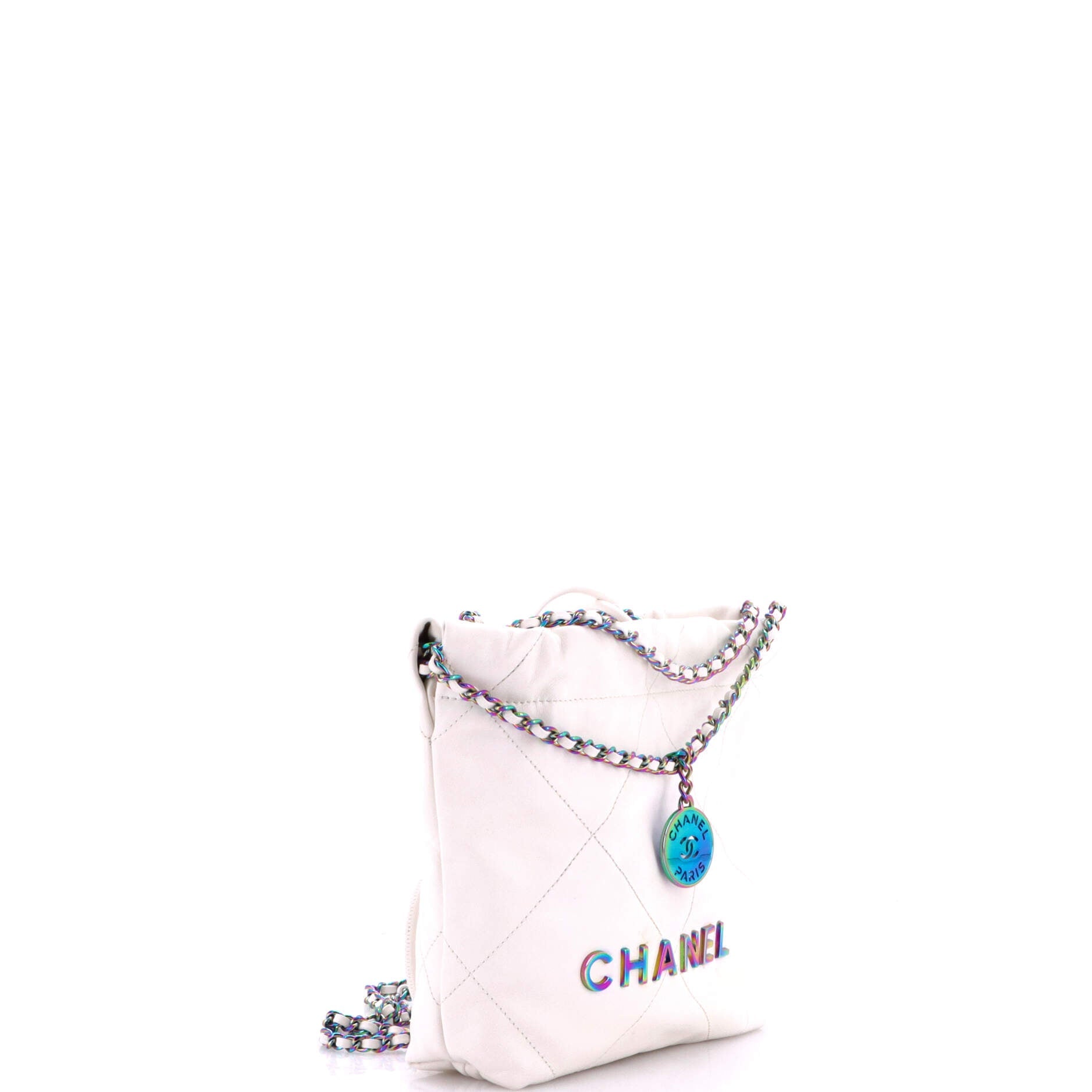 22 Chain Hobo Quilted Calfskin Mini