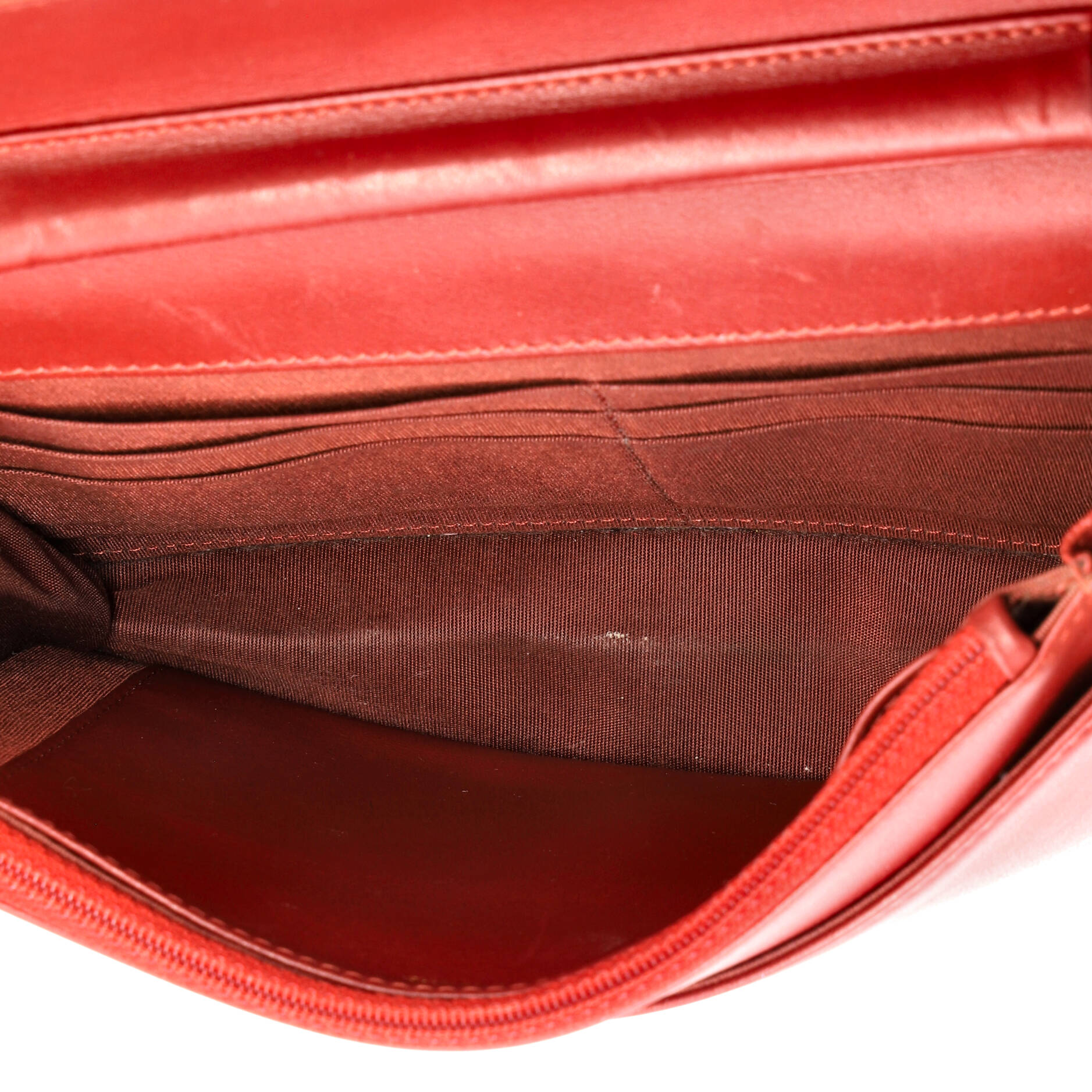 Boy Wallet on Chain Quilted Caviar