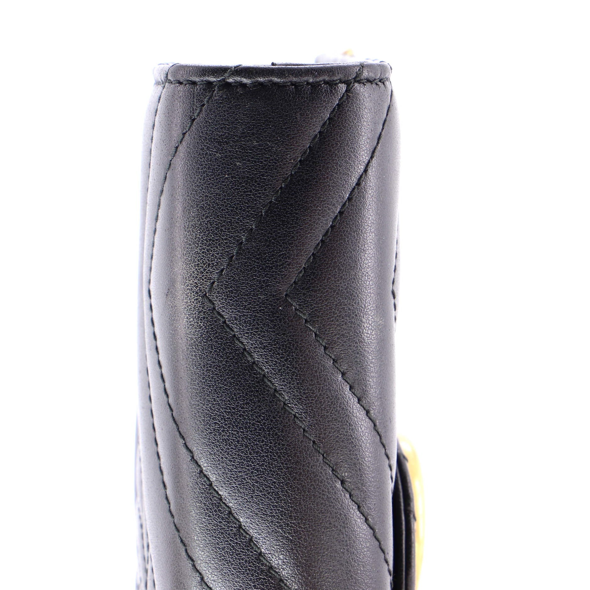 GG Marmont Chain Wallet Matelasse Leather Mini