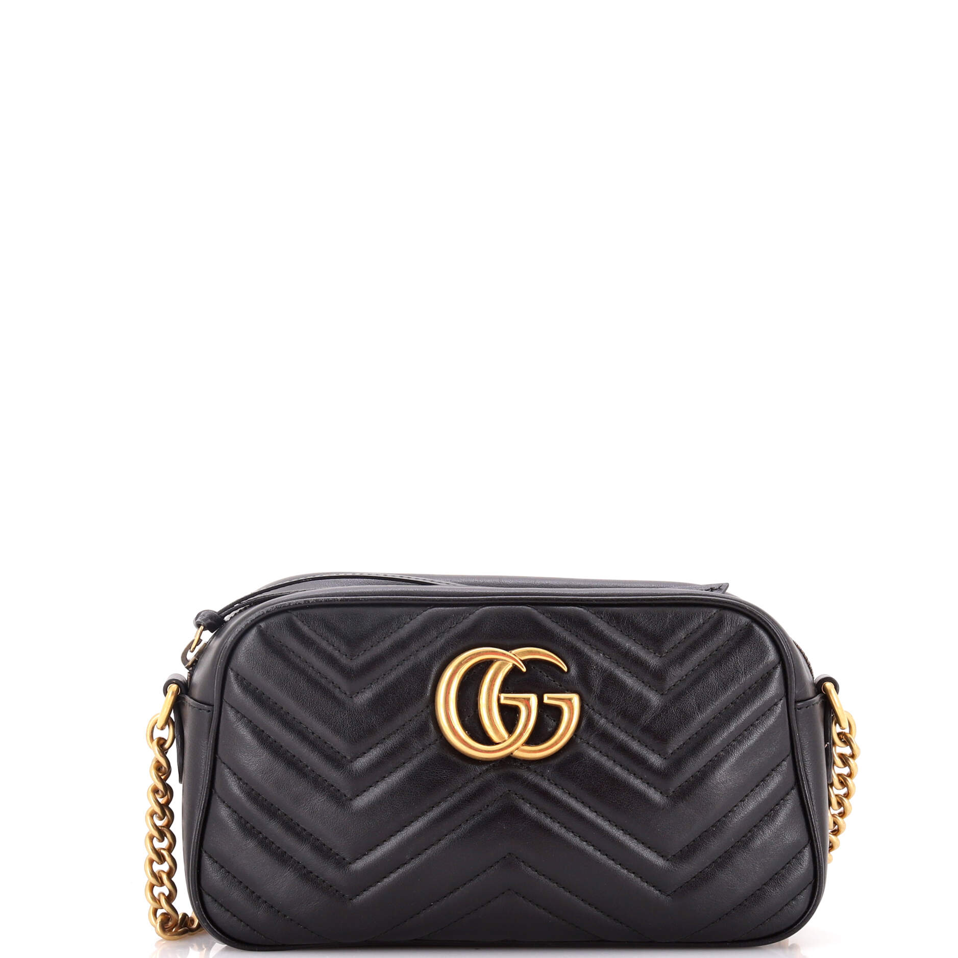GG Marmont Shoulder Bag Matelasse Leather Small