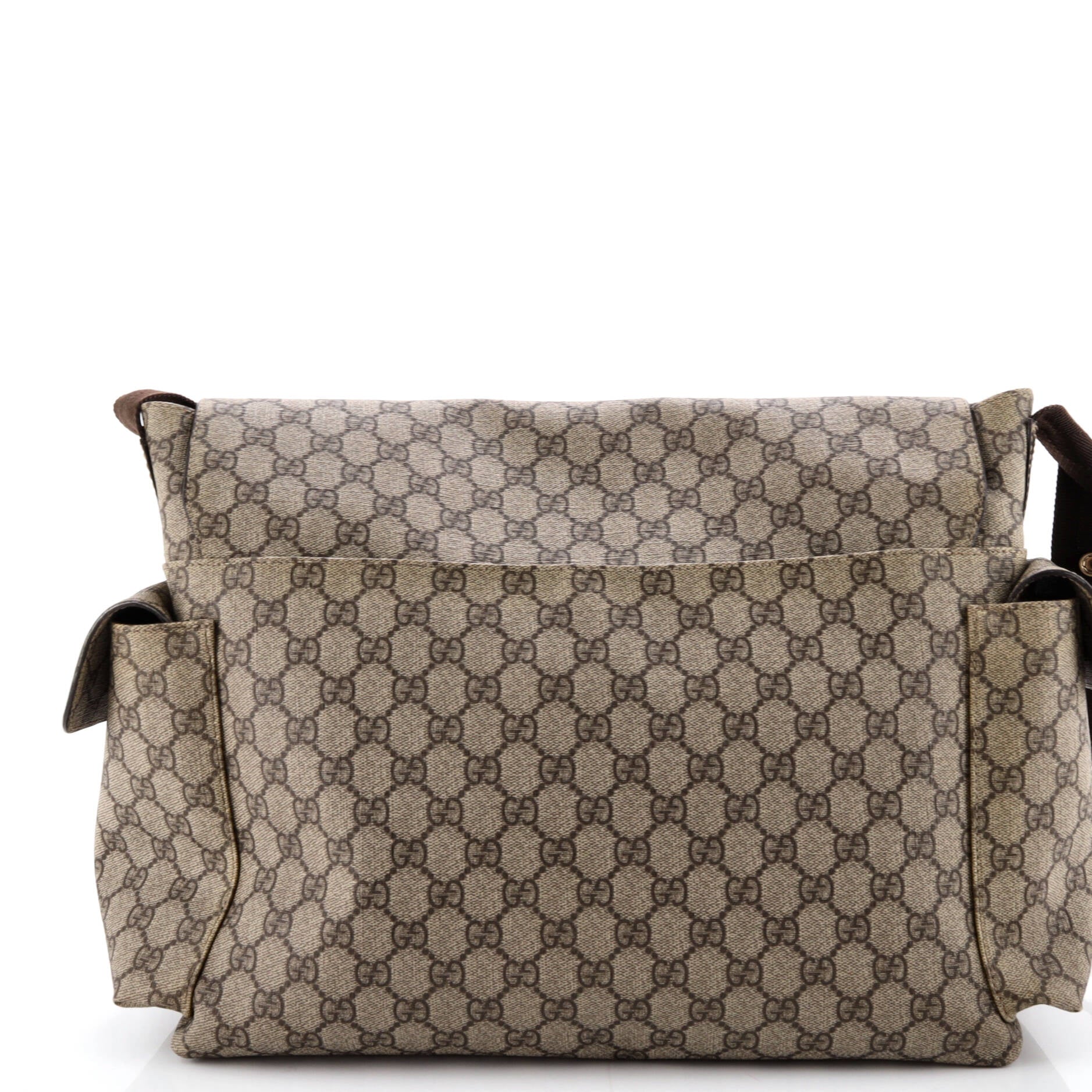 Diaper Bag GG Coated Canvas