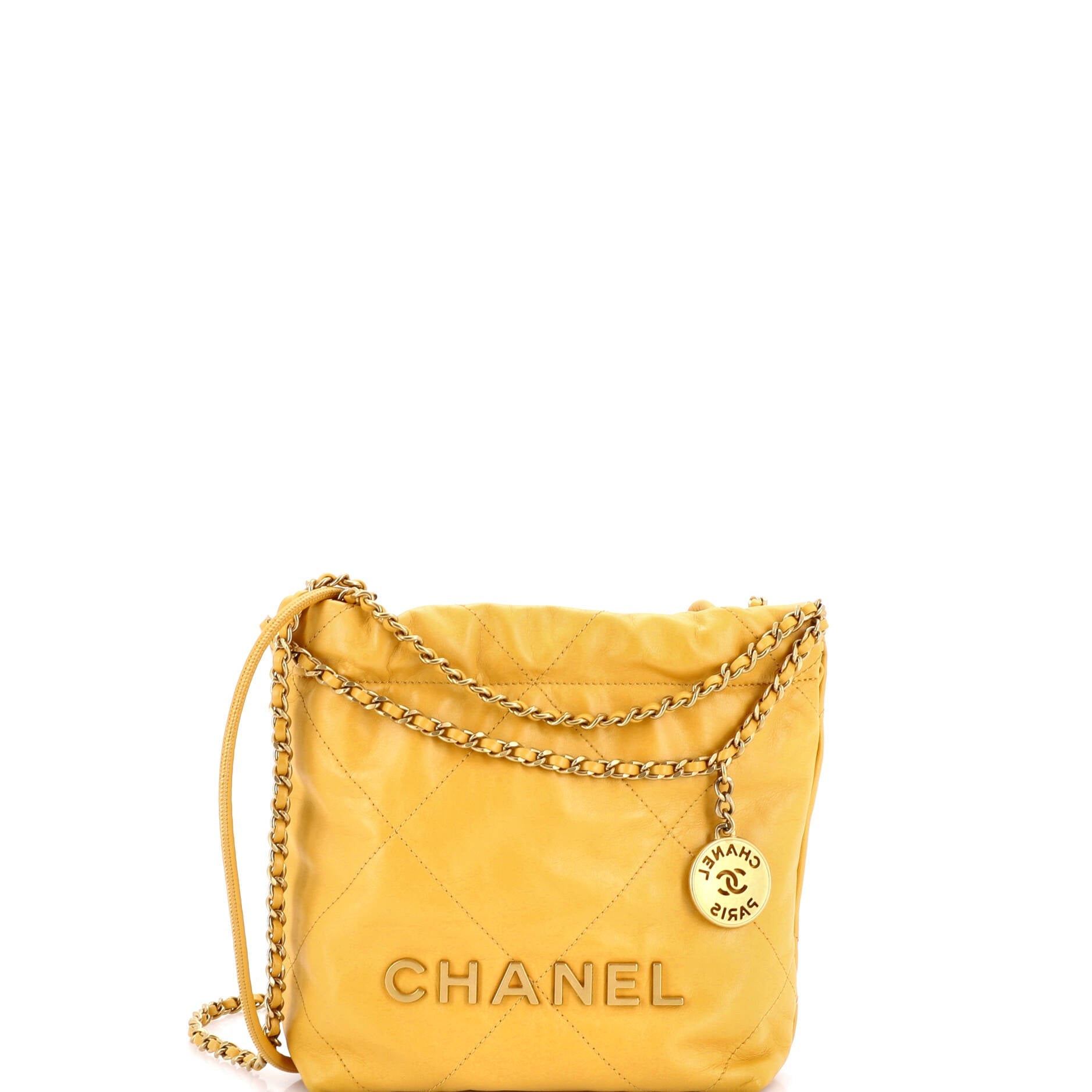 22 Chain Hobo Quilted Calfskin Mini