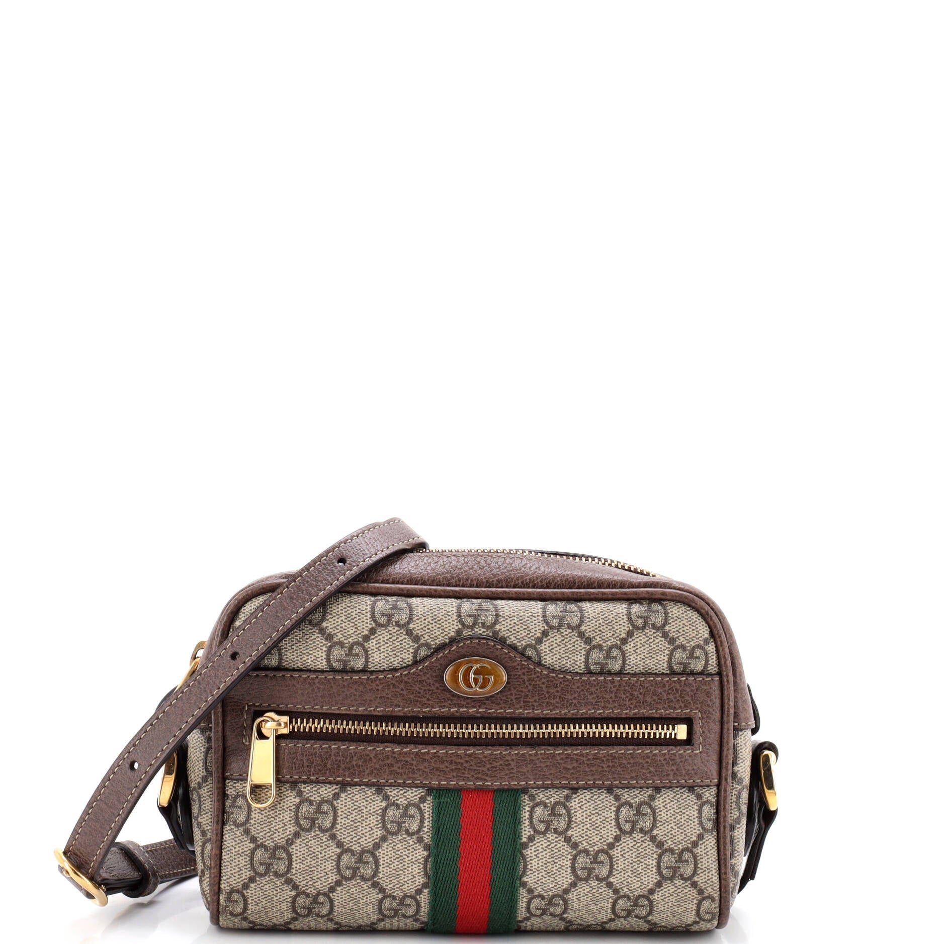 Ophidia Shoulder Bag GG Coated Canvas Mini