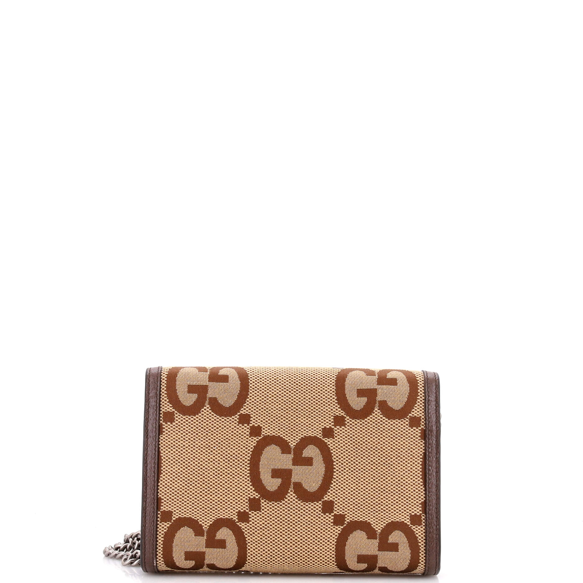 Dionysus Chain Wallet Jumbo GG Canvas Small
