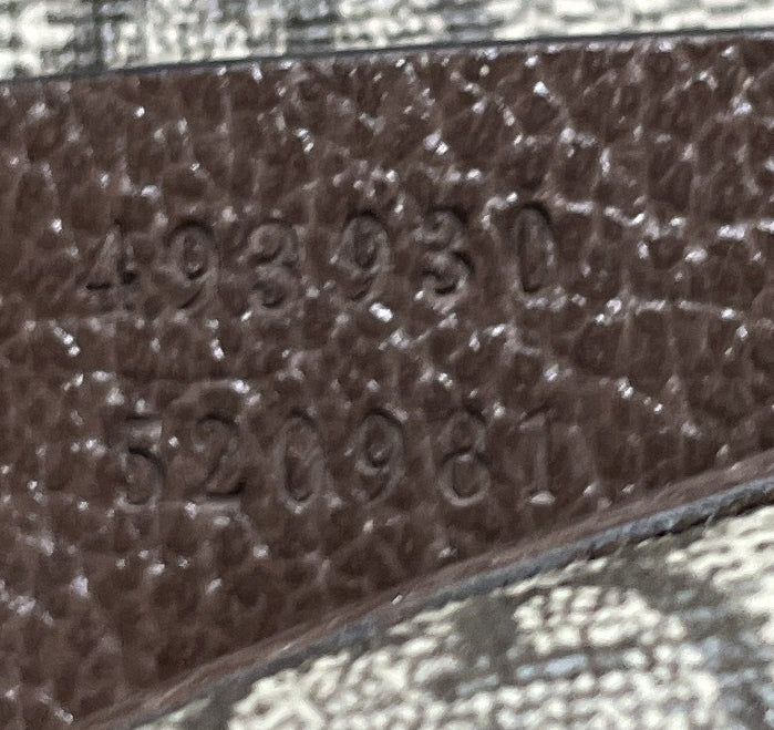 Neo Vintage Flap Belt Bag GG Coated Canvas