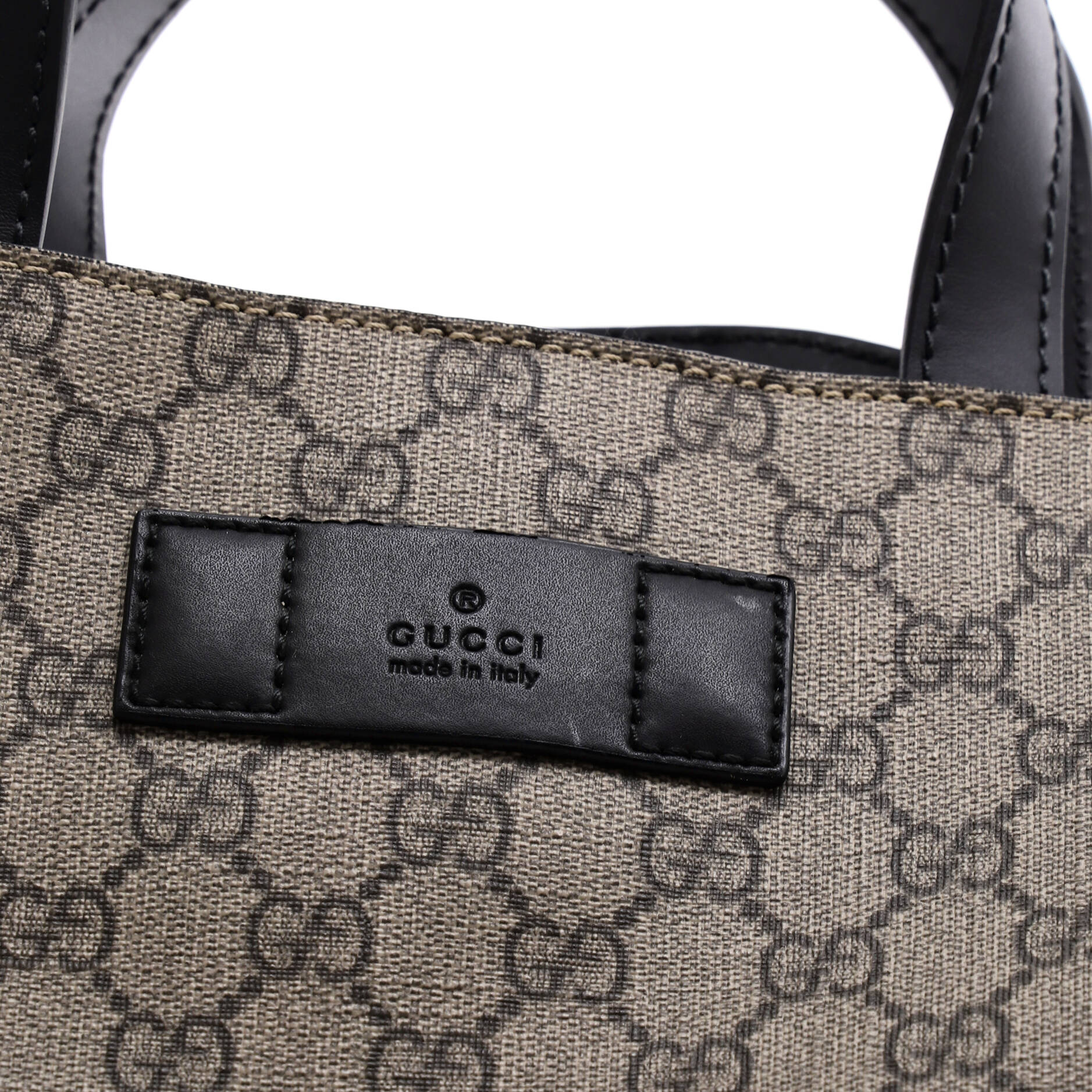Convertible Soft Open Tote GG Coated Canvas Tall