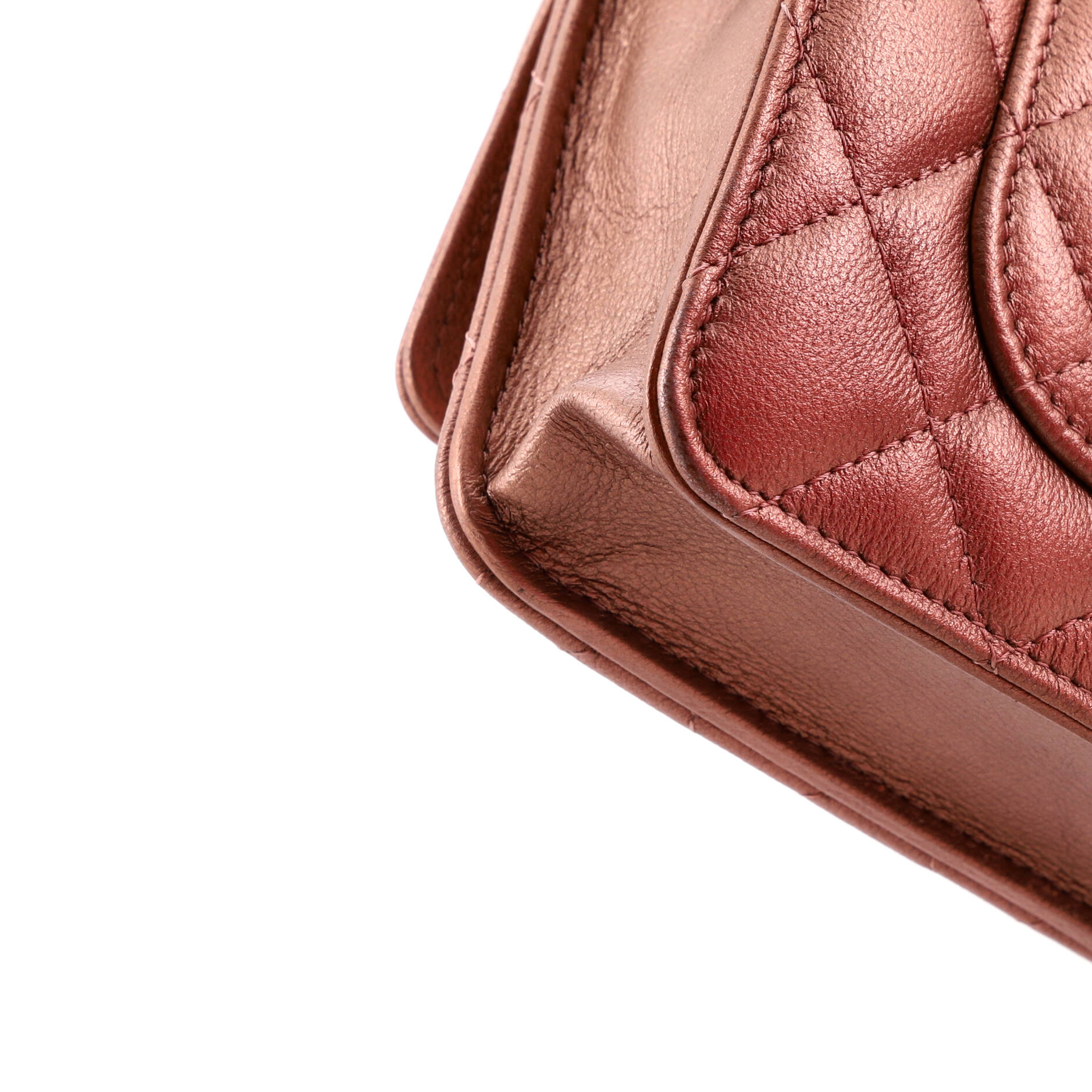 Reissue 2.55 Wallet on Chain Quilted Metallic Calfskin