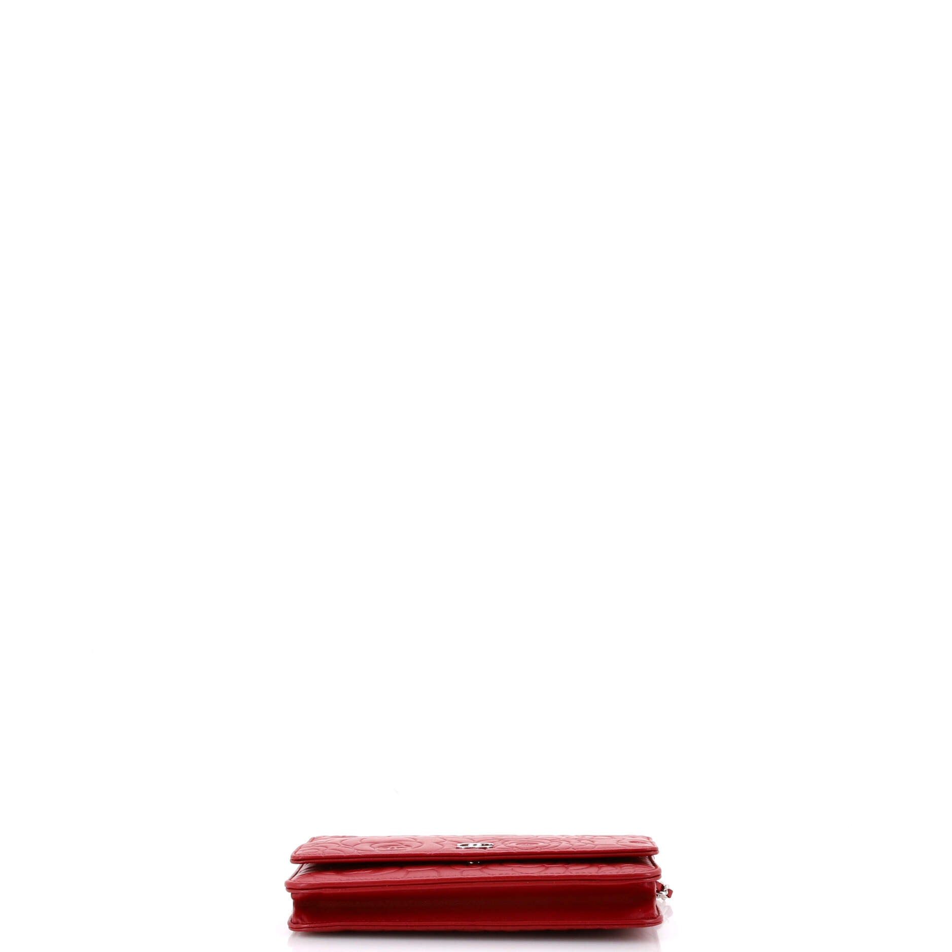 Wallet on Chain Camellia Lambskin