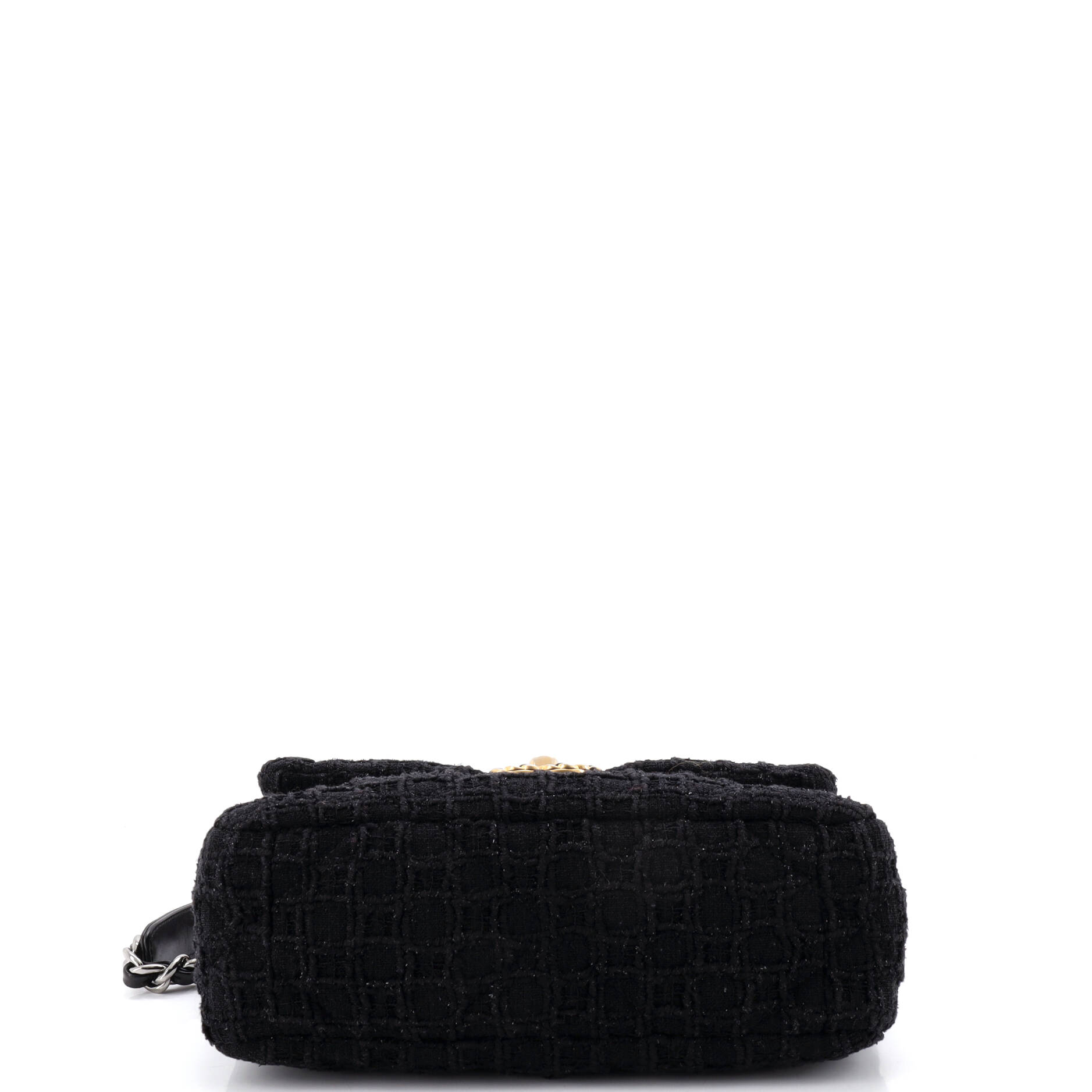 19 Flap Bag Quilted Tweed Medium