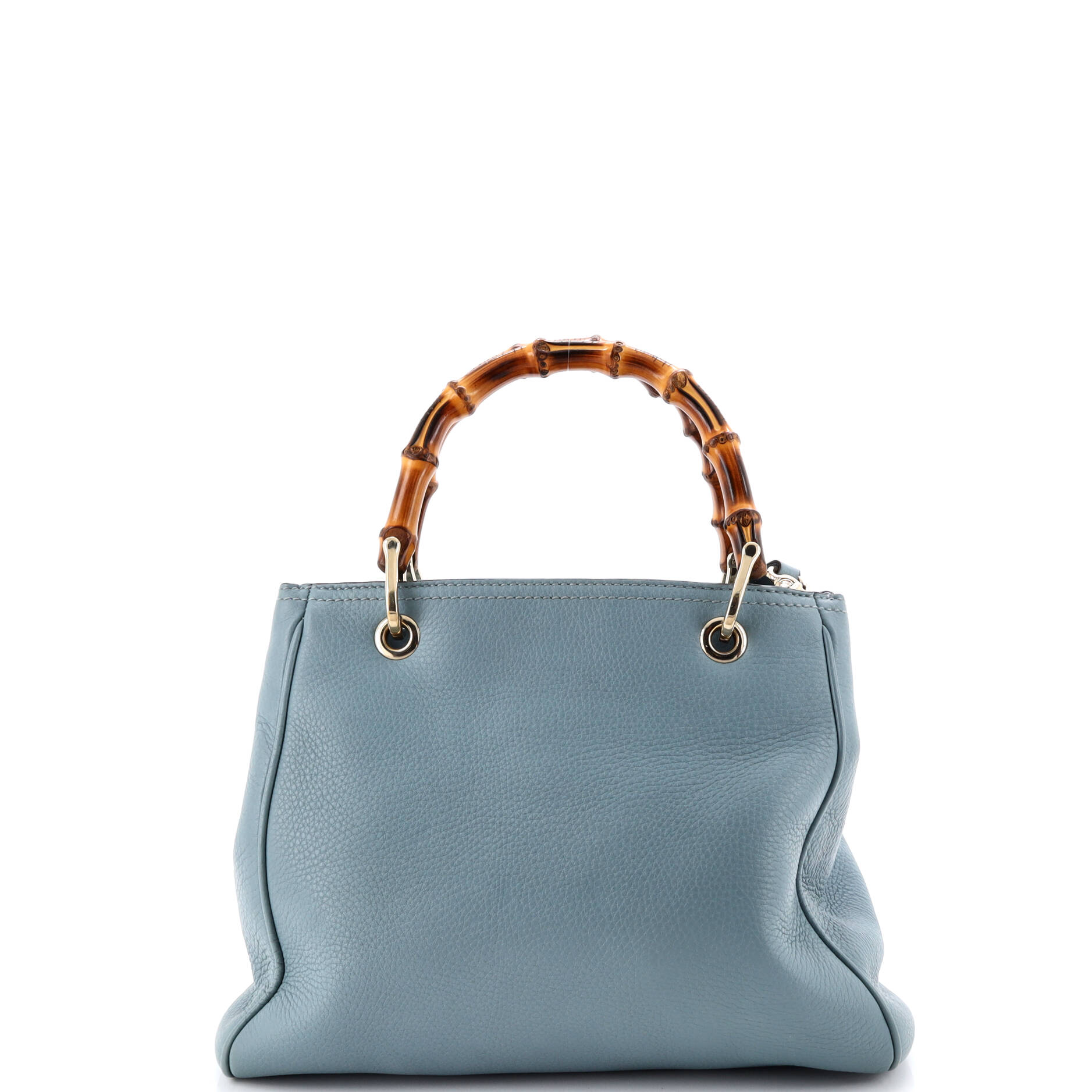 Bamboo Shopper Tote Leather Small