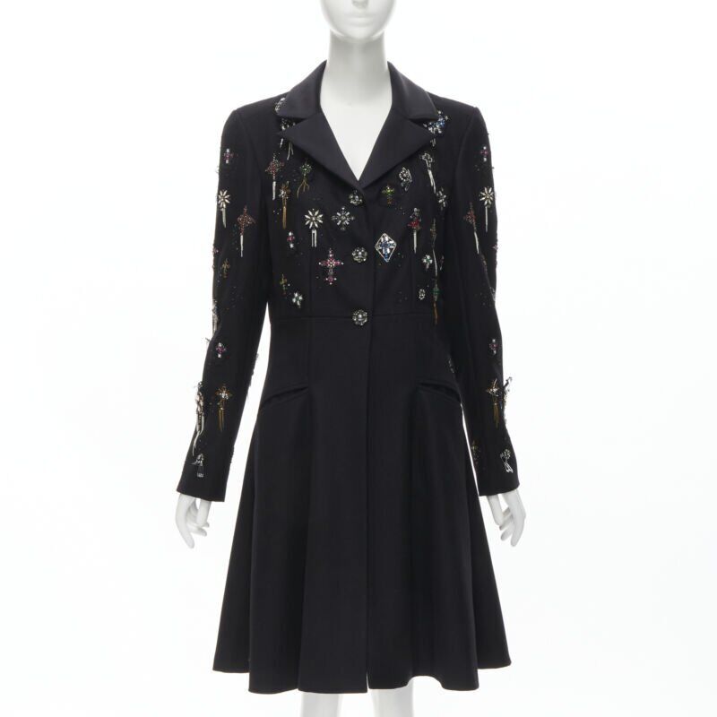 Women's Chanel Paris London Metier D'art cashmere coat
