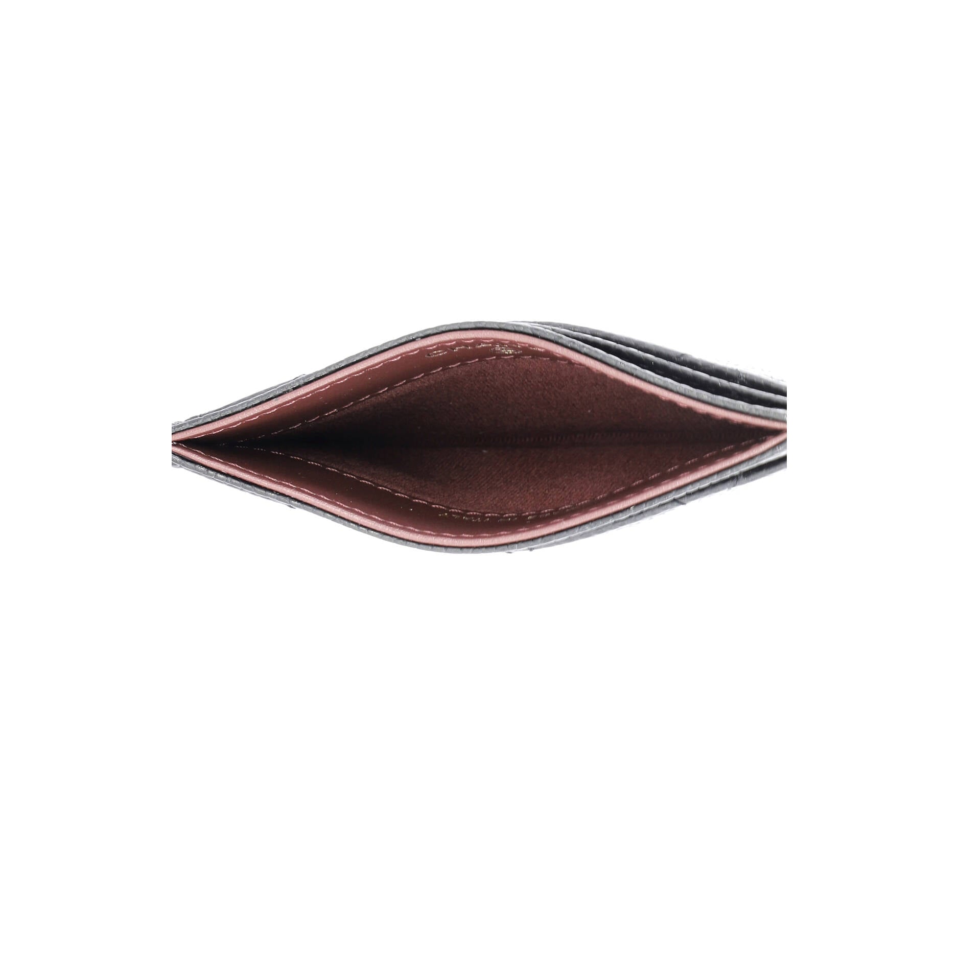 Classic Card Holder Quilted Caviar