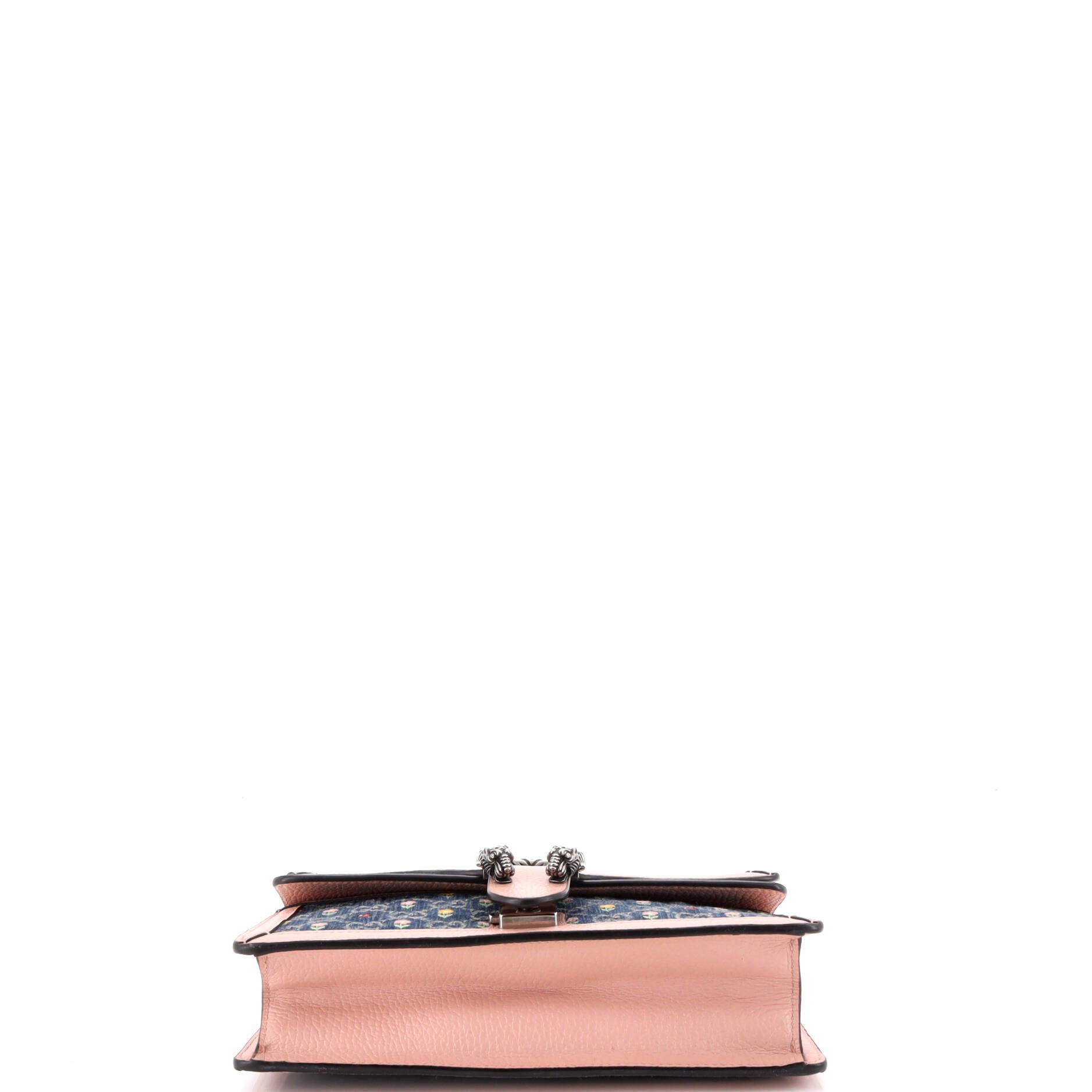 Dionysus Bag Flower Embroidered GG Denim Small