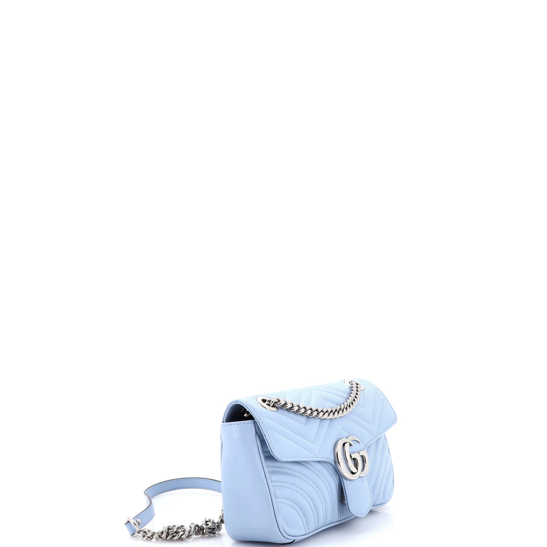 GG Marmont Flap Bag Matelasse Leather Small