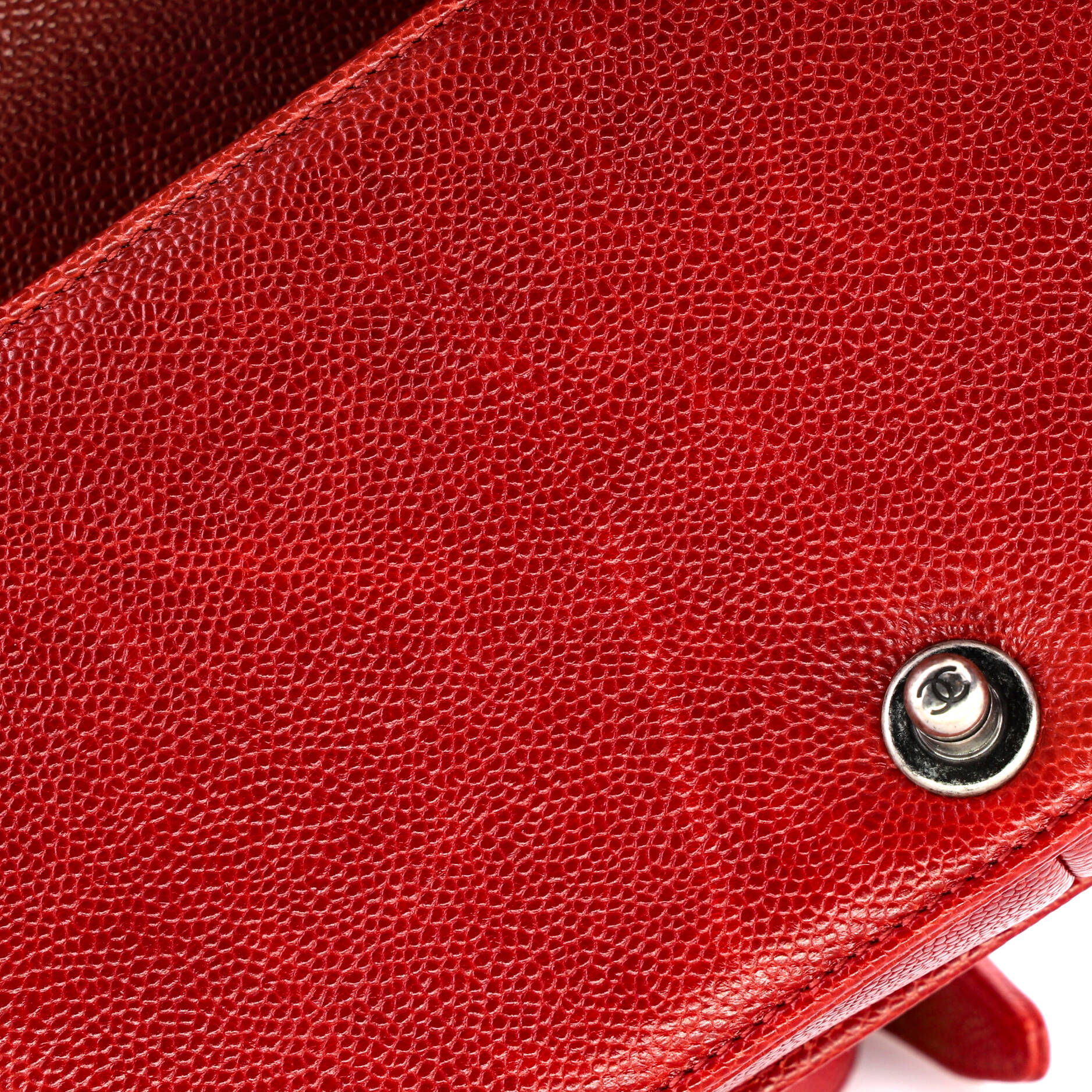 Boy Flap Bag Quilted Caviar Old Medium