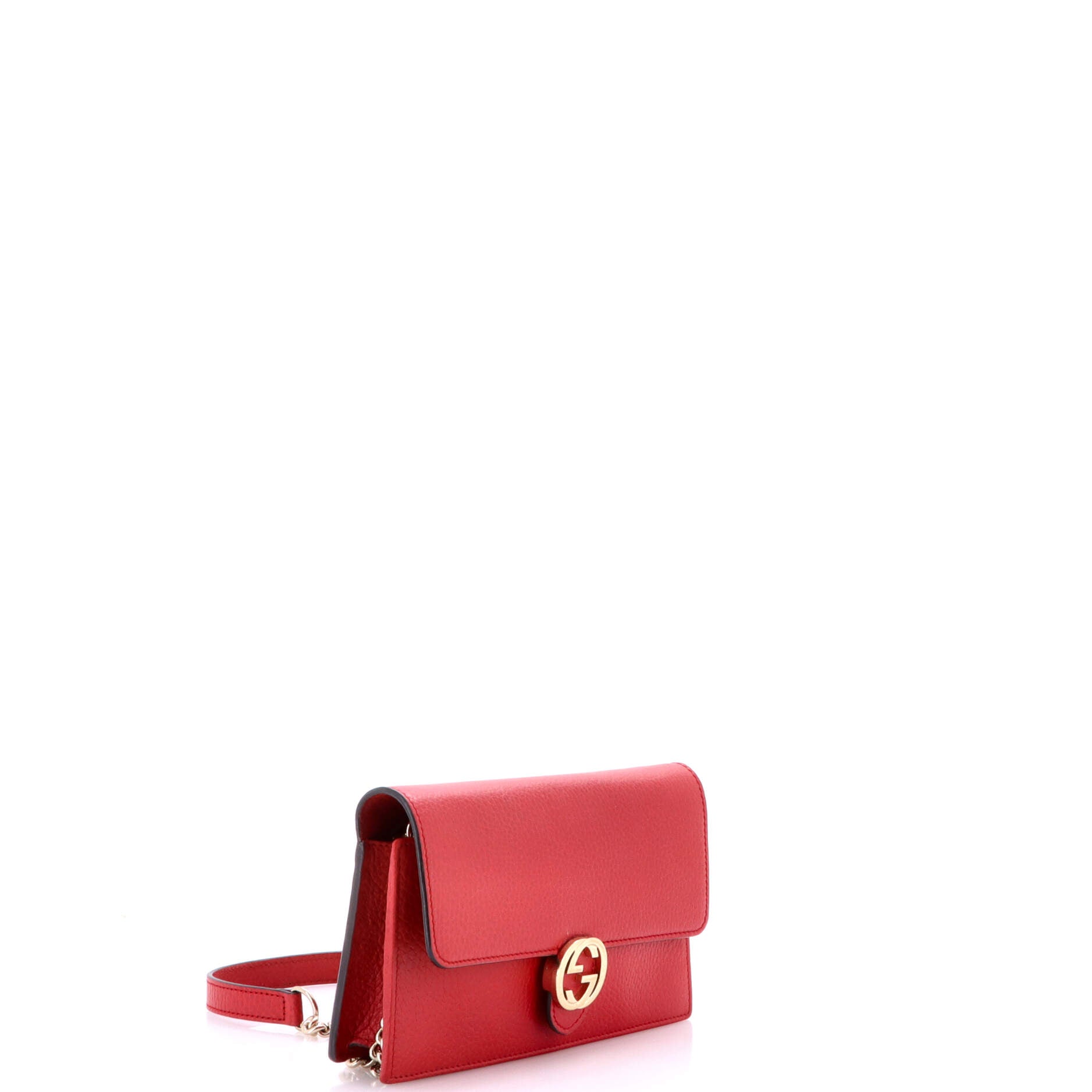 Interlocking Wallet on Chain Leather