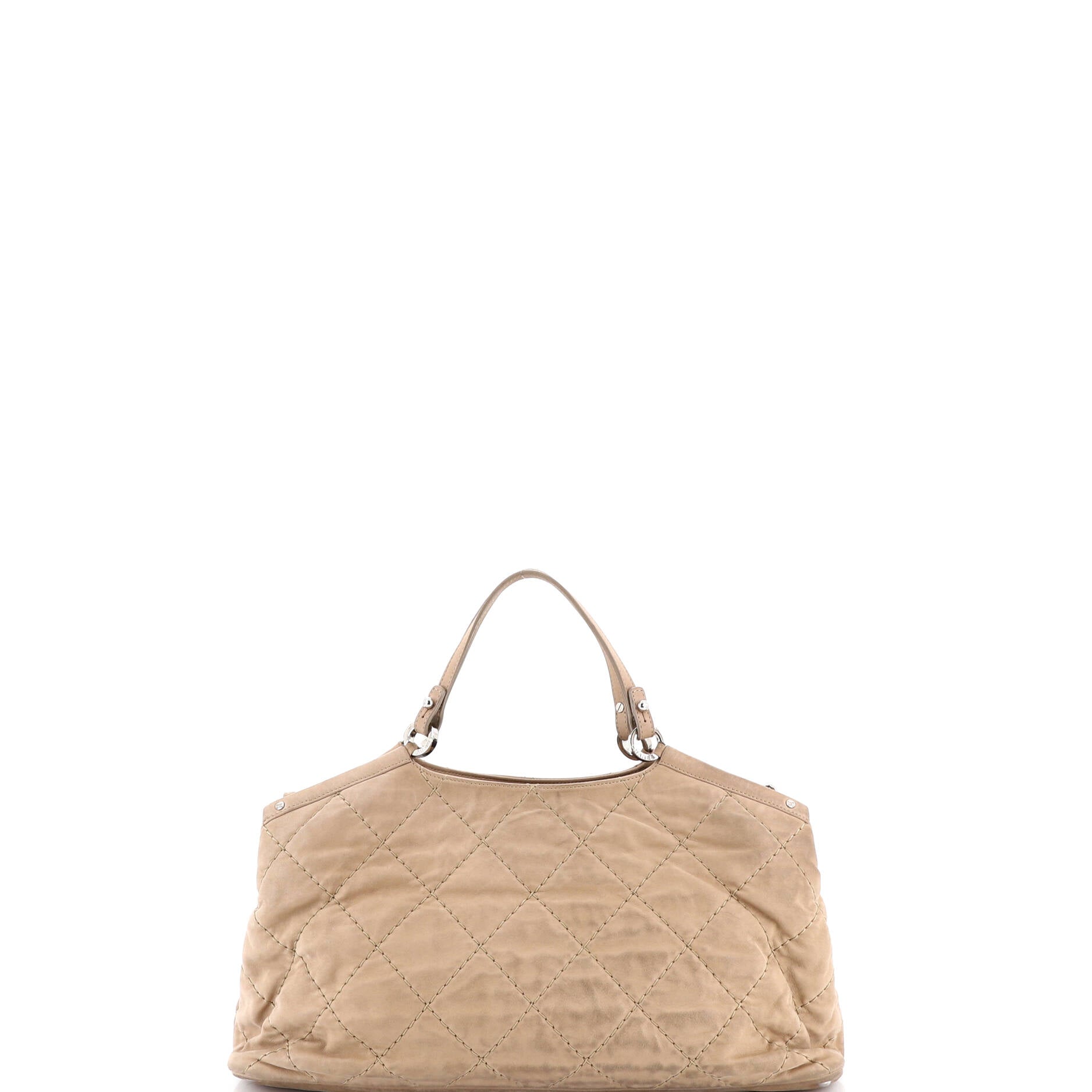 CC Sea Hit Tote Quilted Iridescent Calfskin Small