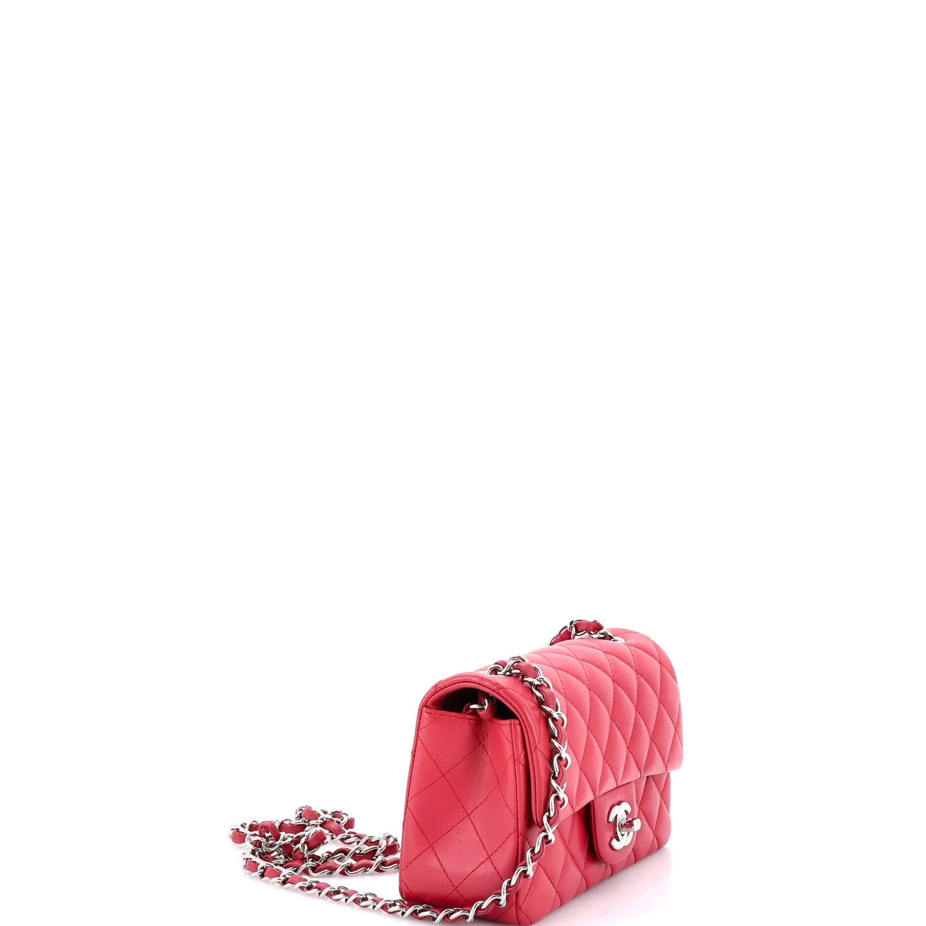 Classic Single Flap Bag Quilted Lambskin Mini